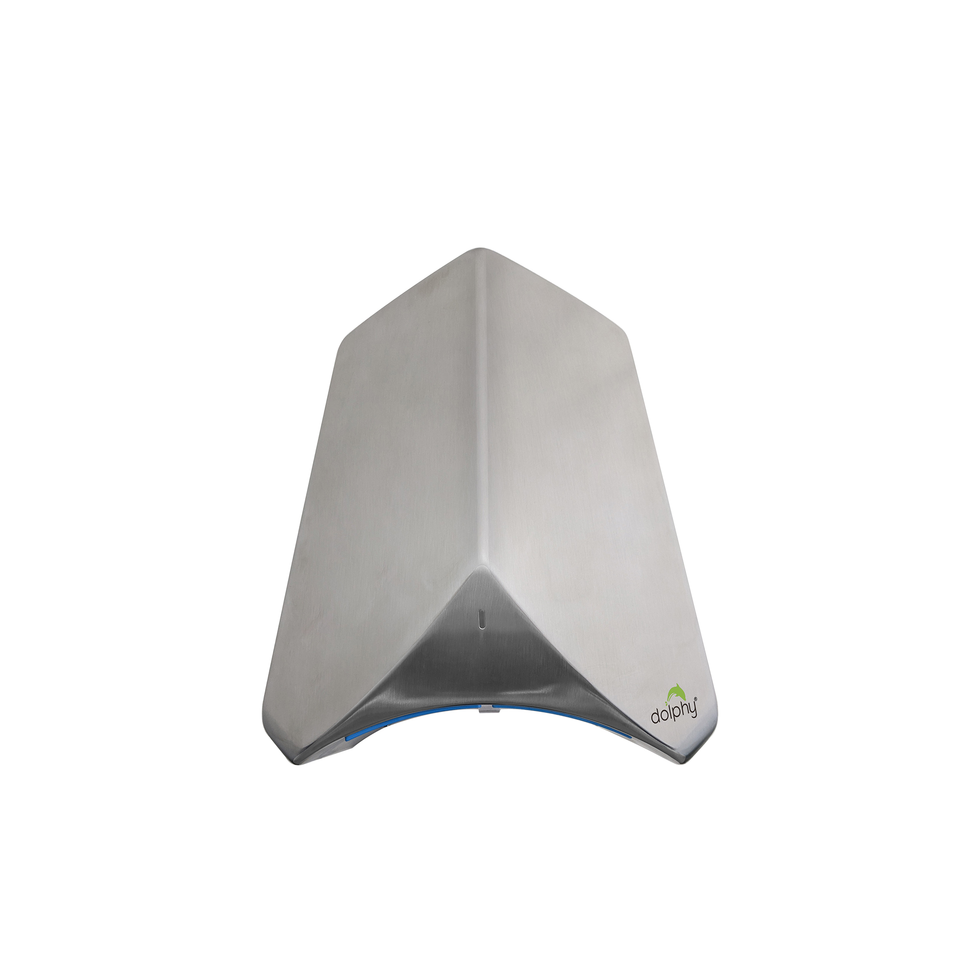 HEPA Filter Silver Stainless Steel 1100W Touch-Free Hand Dryer