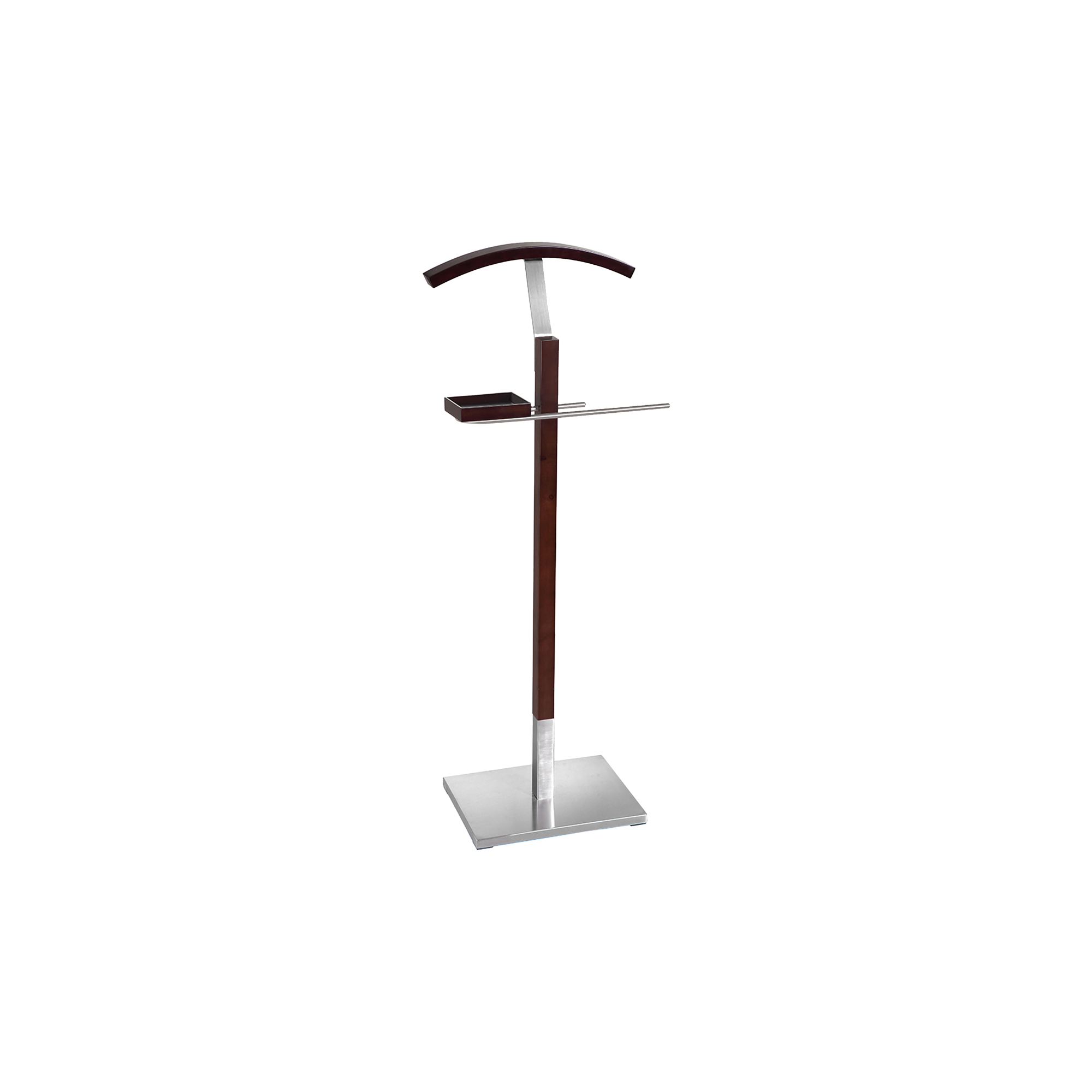 Stainless-Steel Coat & Valet Stand