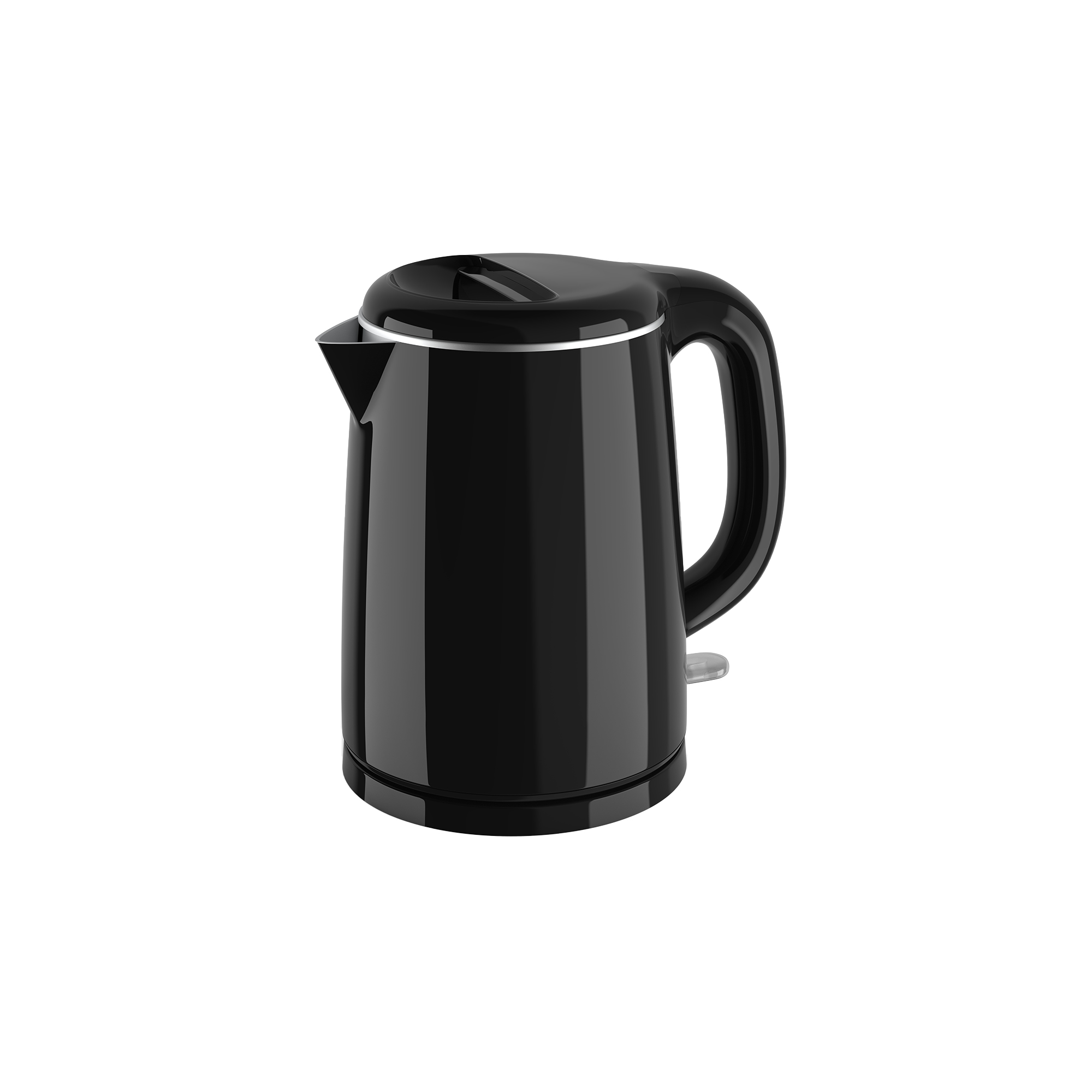 1L Stainless Steel + ABS Electric Kettle