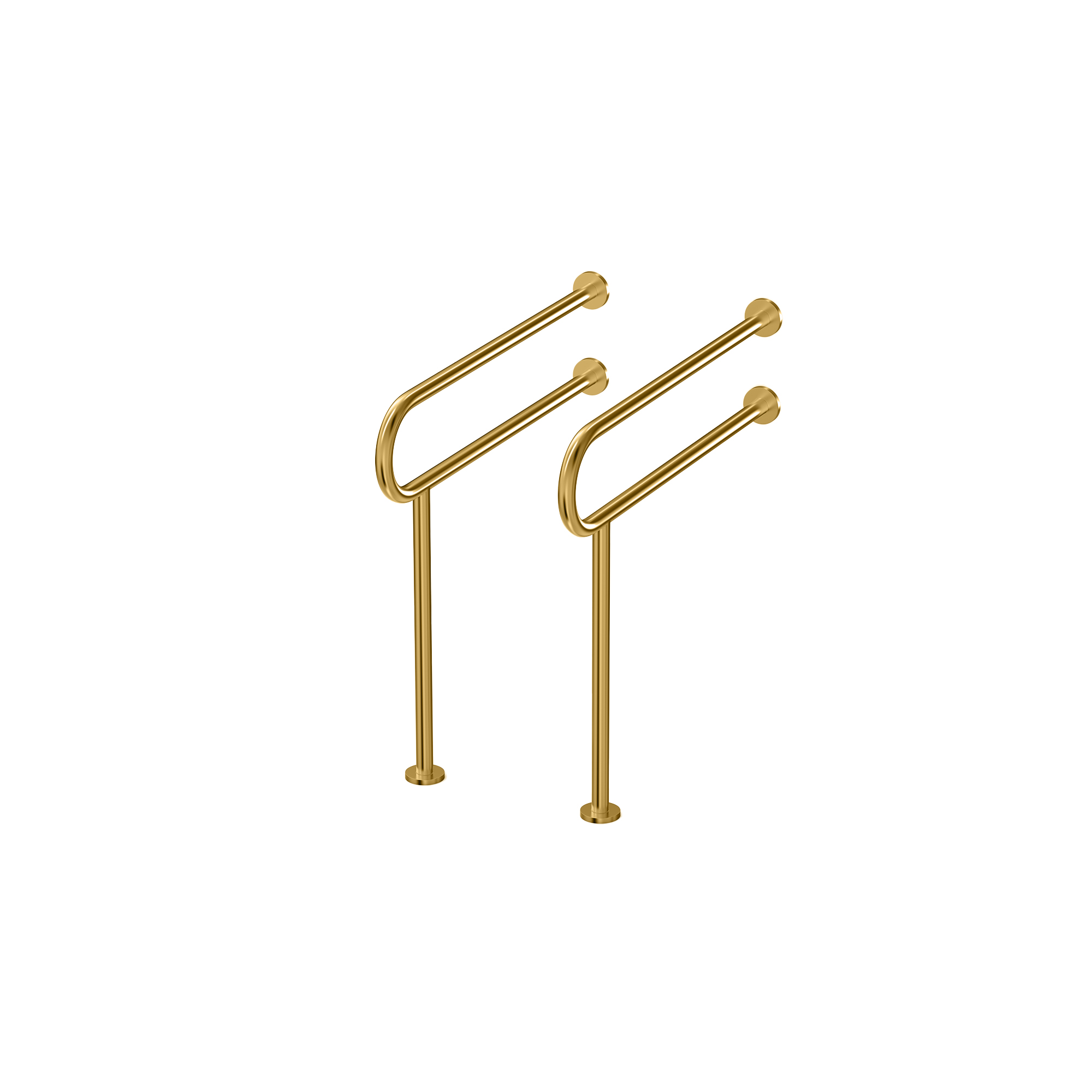 U-Shaped Wall-Plus-Floor Mount Stand (Set of 2) – 780mm