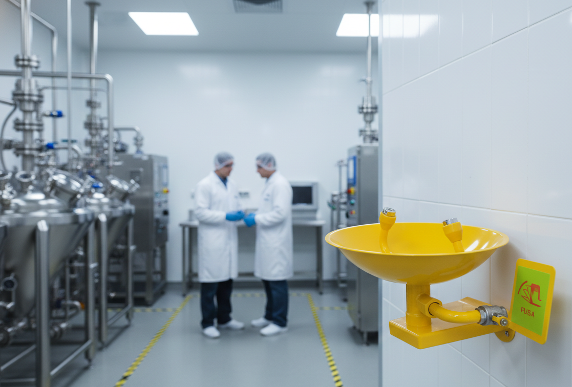 Eye Wash Station Solutions by Dolphy: Designed for Safety & Durability