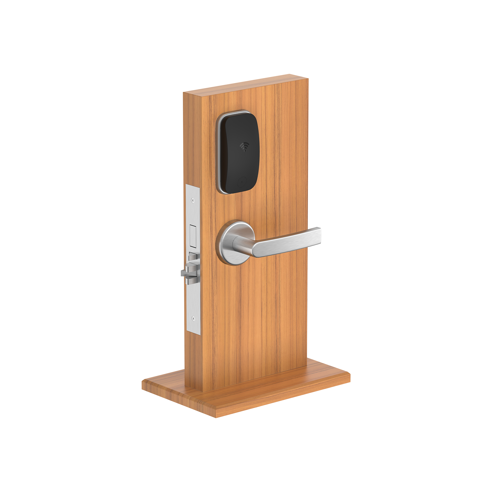 Black RFID Door Lock with Extruded Aluminum