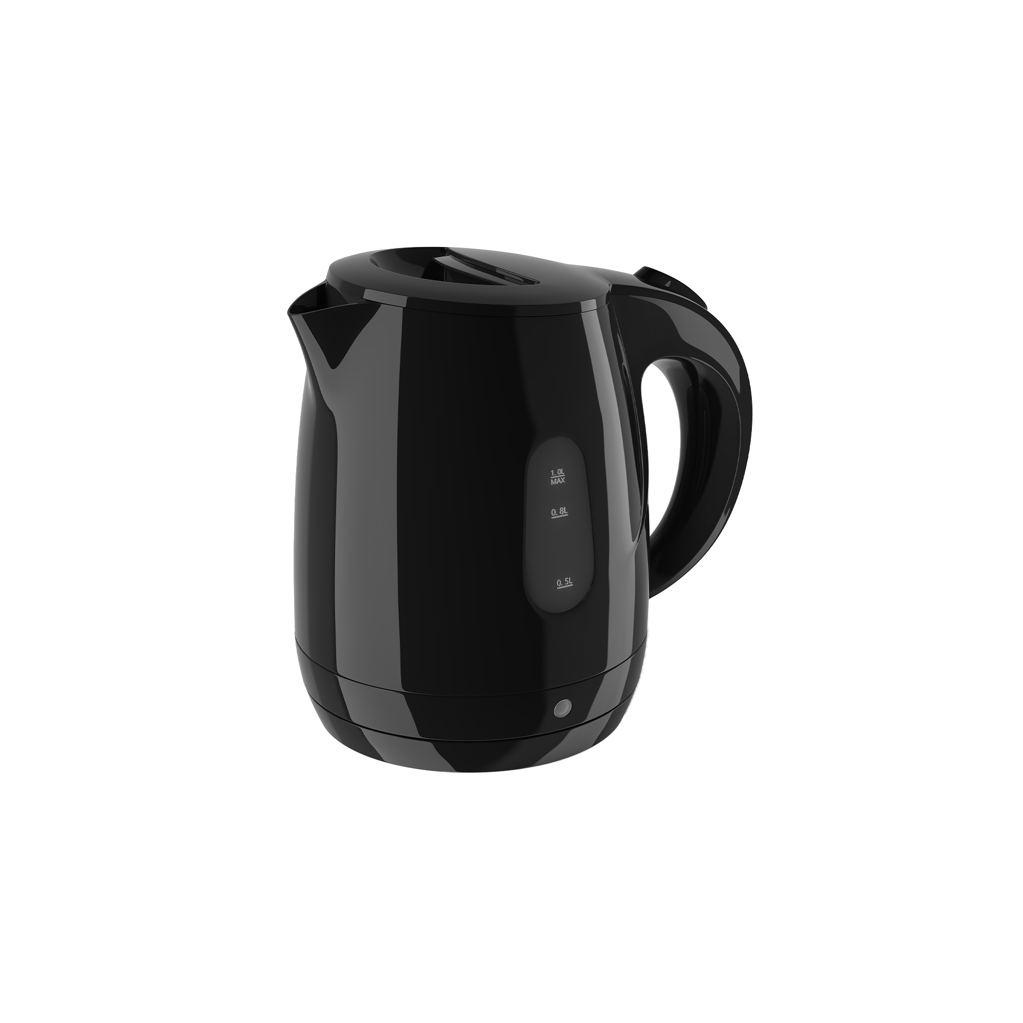 1L Black Electric Kettle