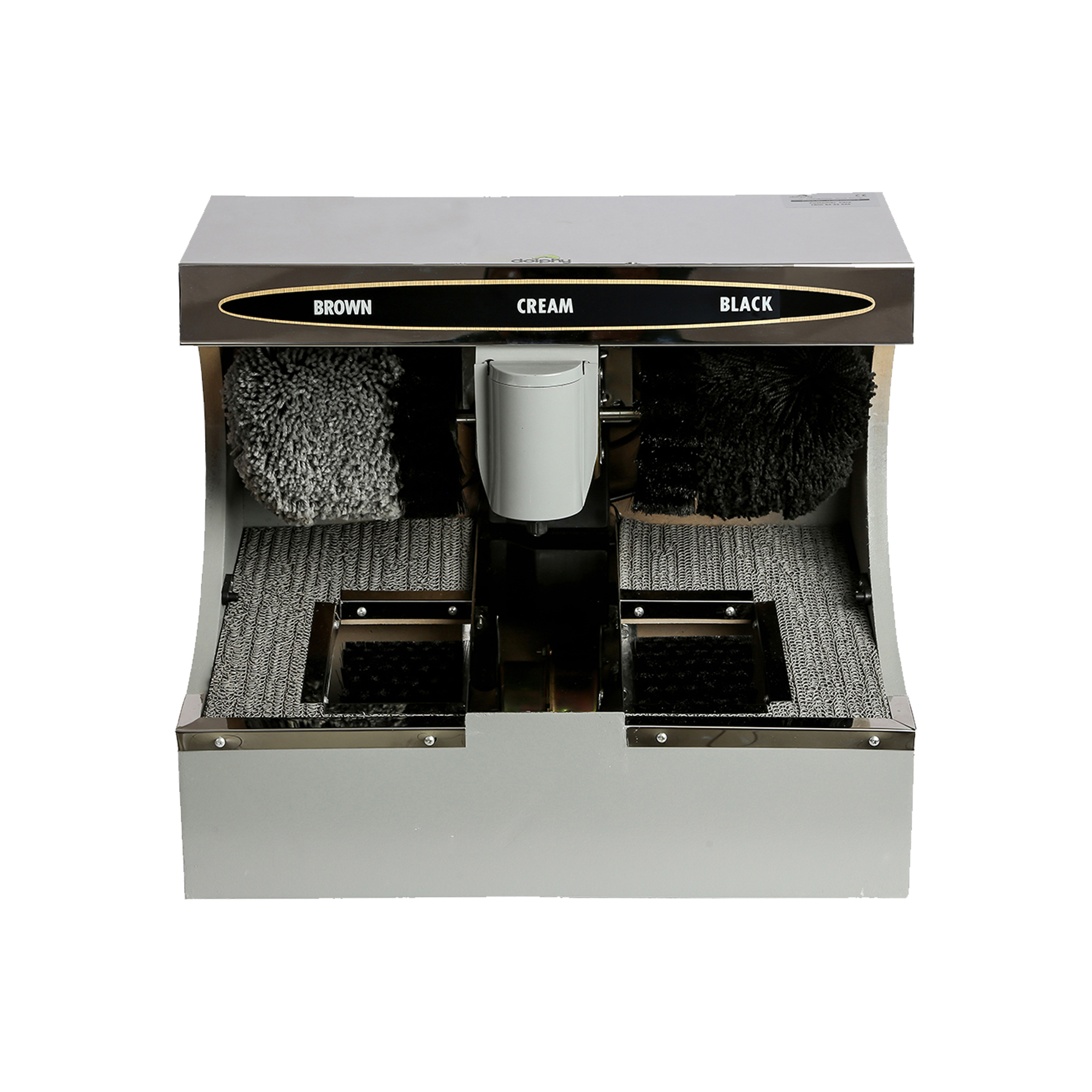 Silver Shoe-Shining Machine with Sensor Start