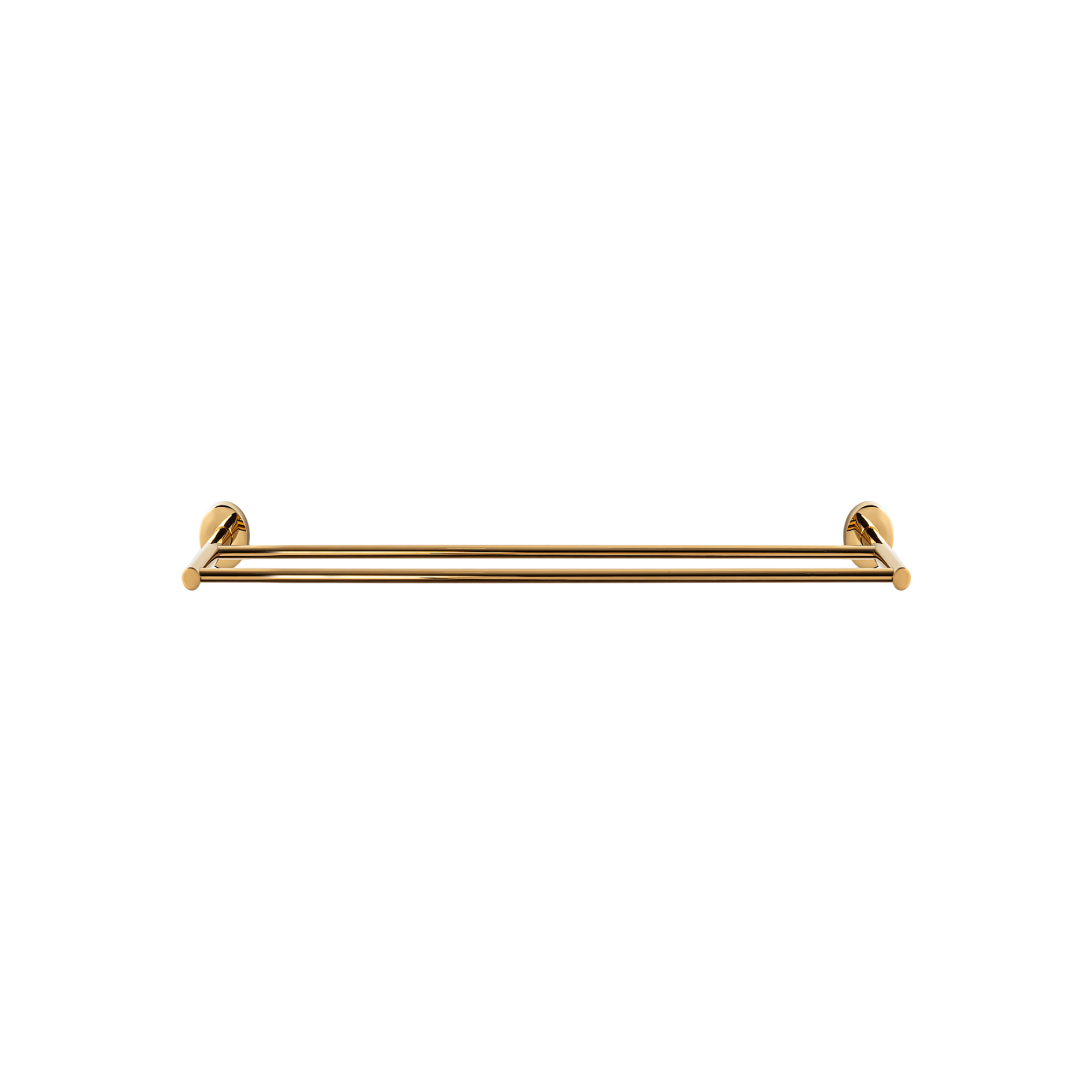 Spanish PVD-Gold Double Towel Rod, 24