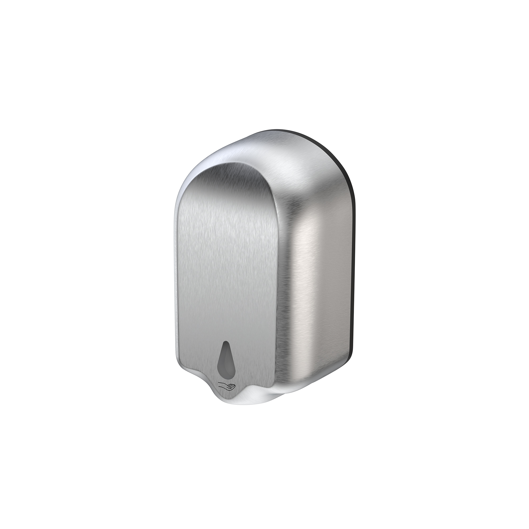 Silver Automatic Soap Dispenser with Matt Finish