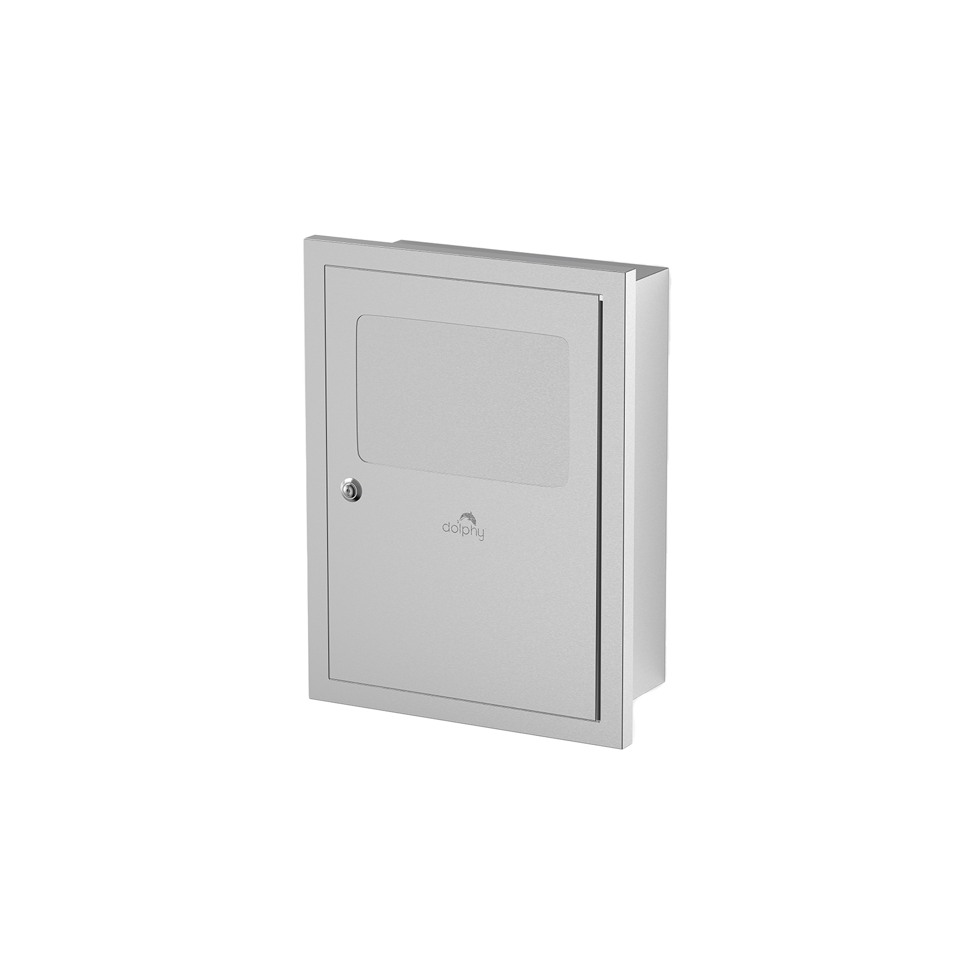 Stainless Steel Recessed Sanitary Napkin Disposal