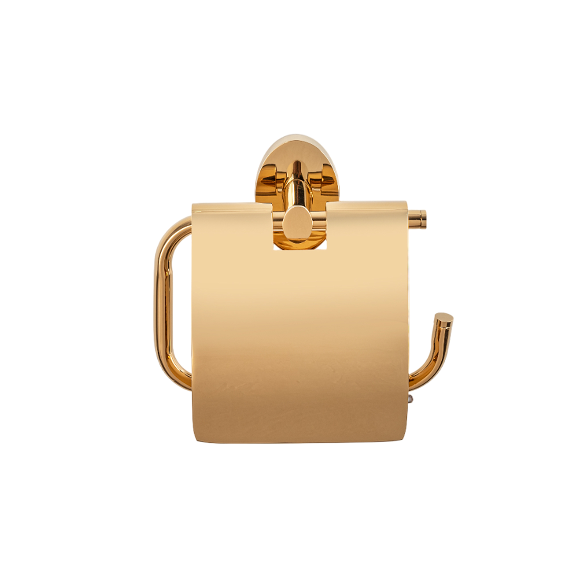 Spanish PVD-Gold Tissue Paper Holder with Lid