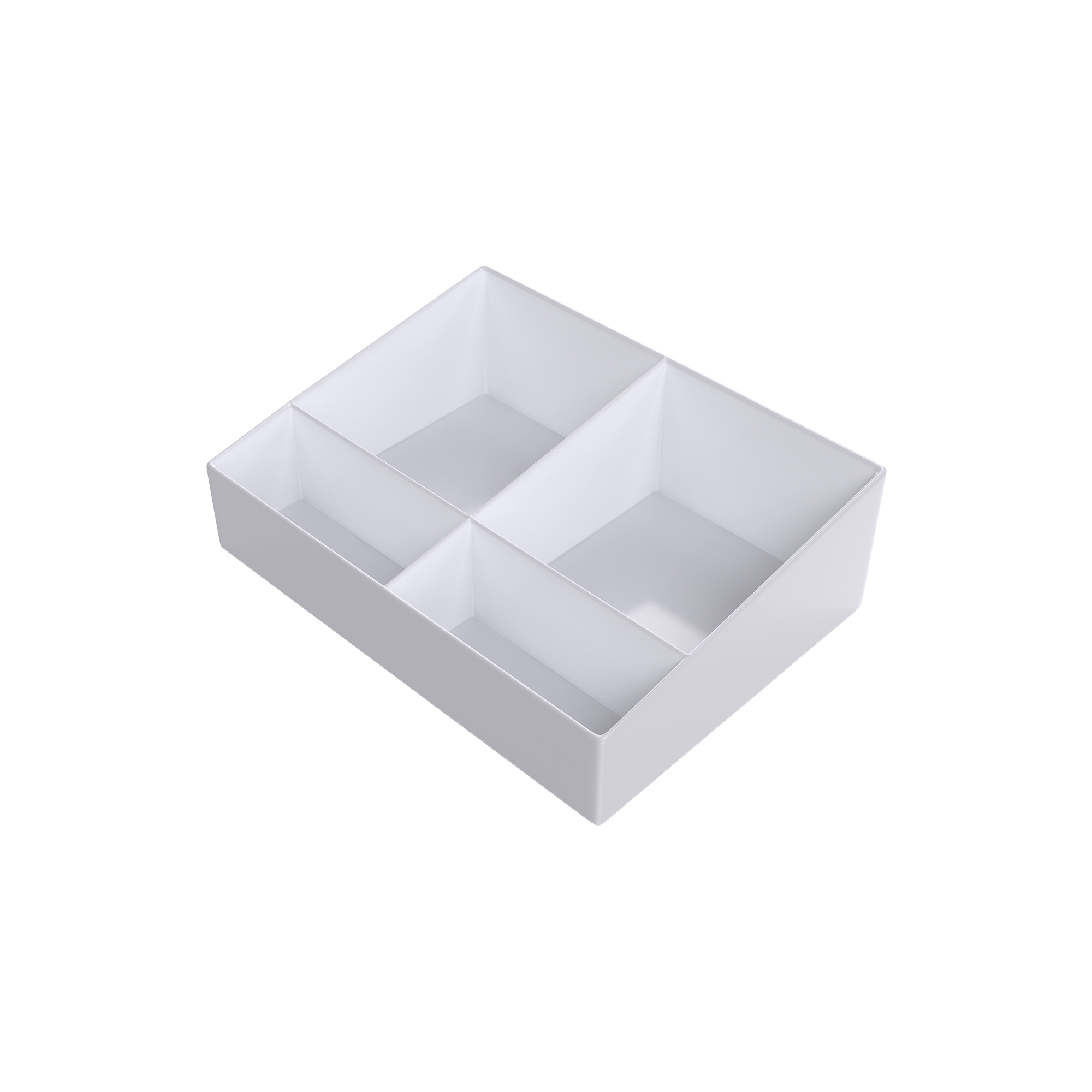 White Melamine Sugar-Sachet Tray