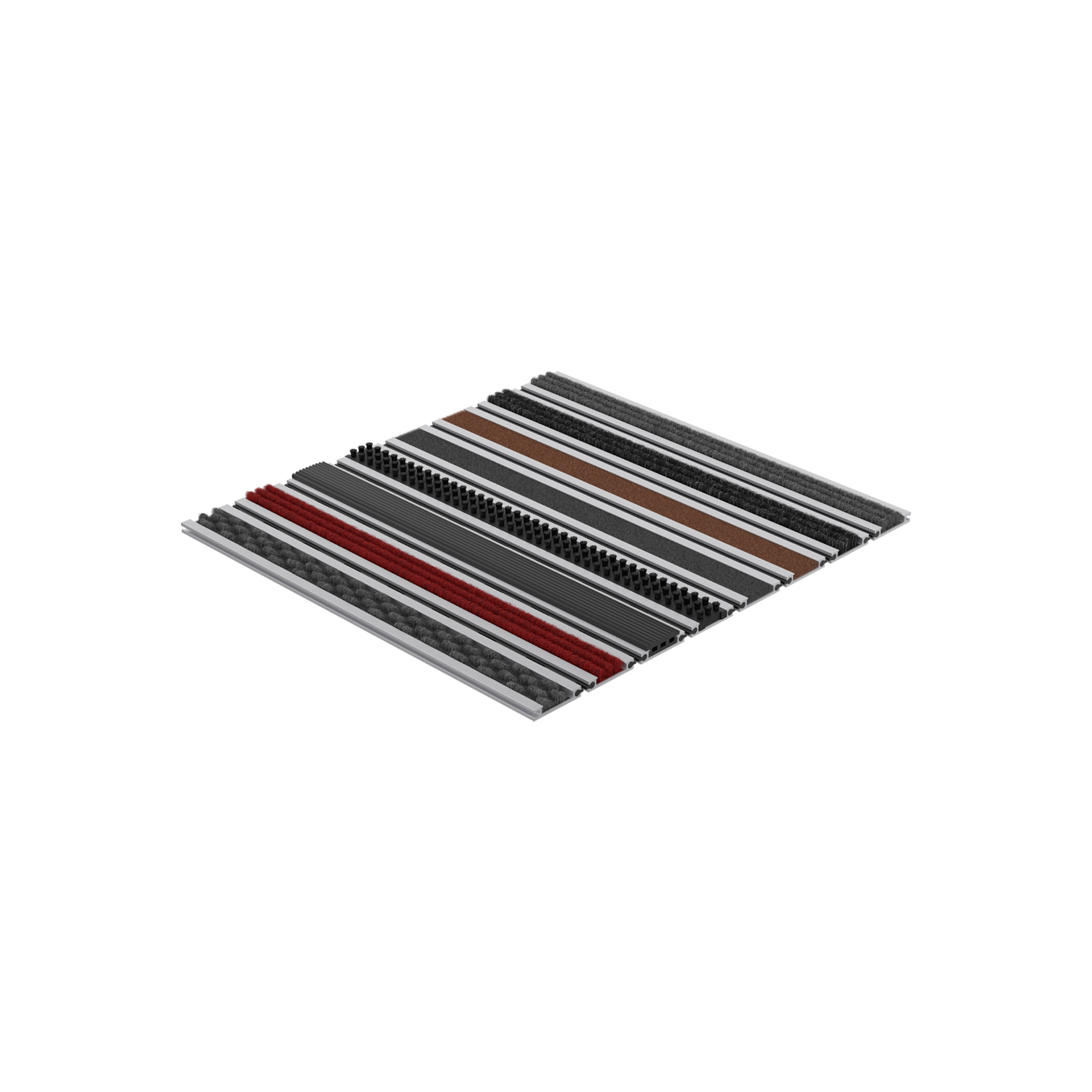 Dolphy Interconnected Rolling Aluminium Matting