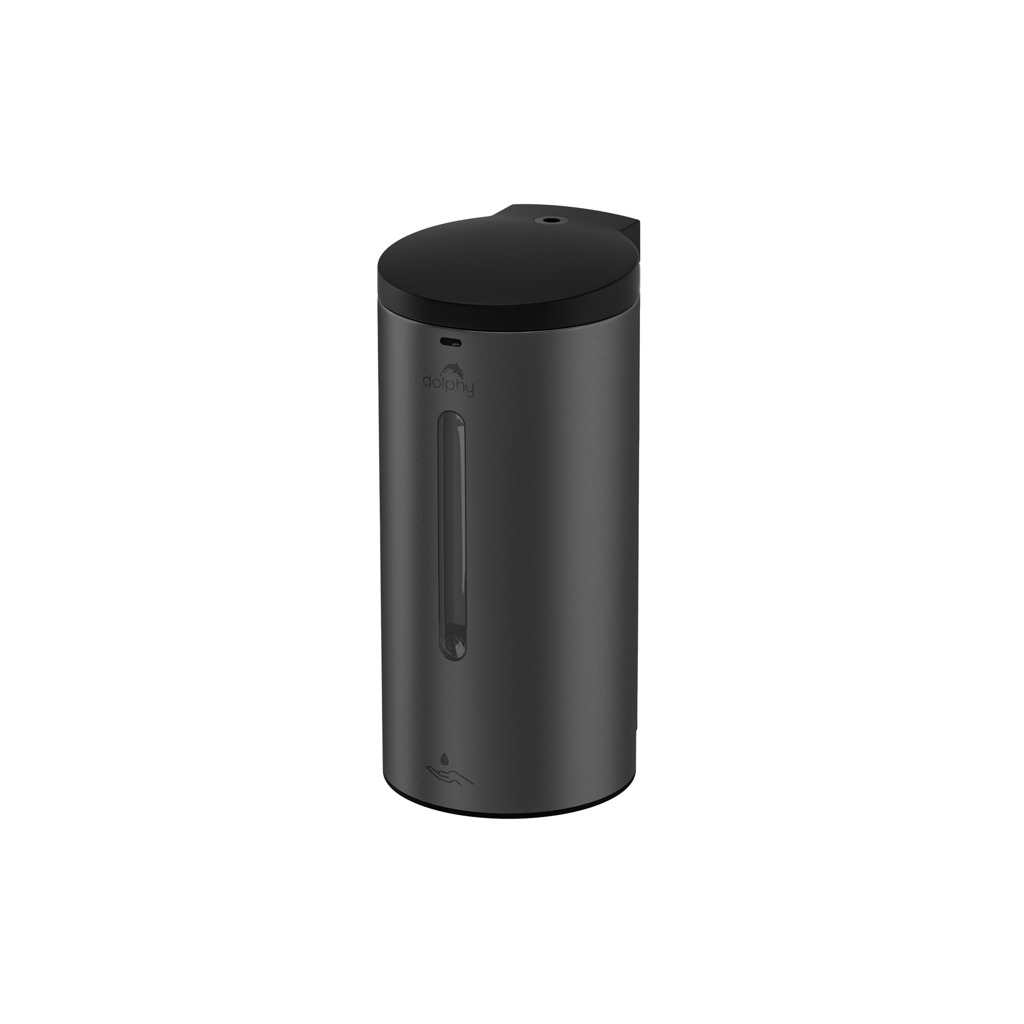 Black Automatic 304 Stainless Steel Soap Dispenser