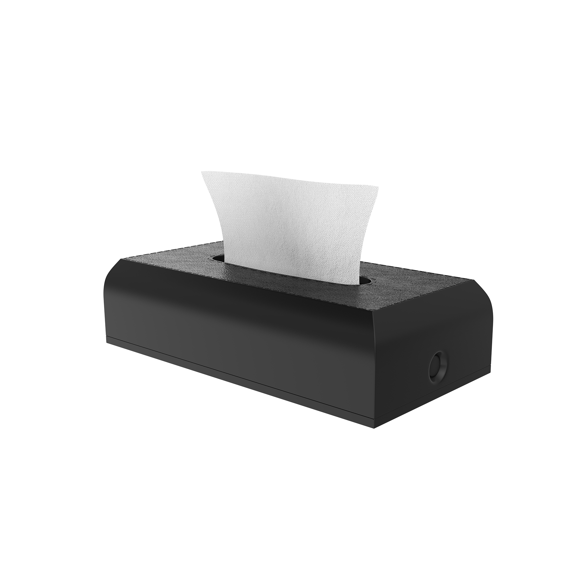 Durable Black Manual ABC Paper Dispenser with ABS