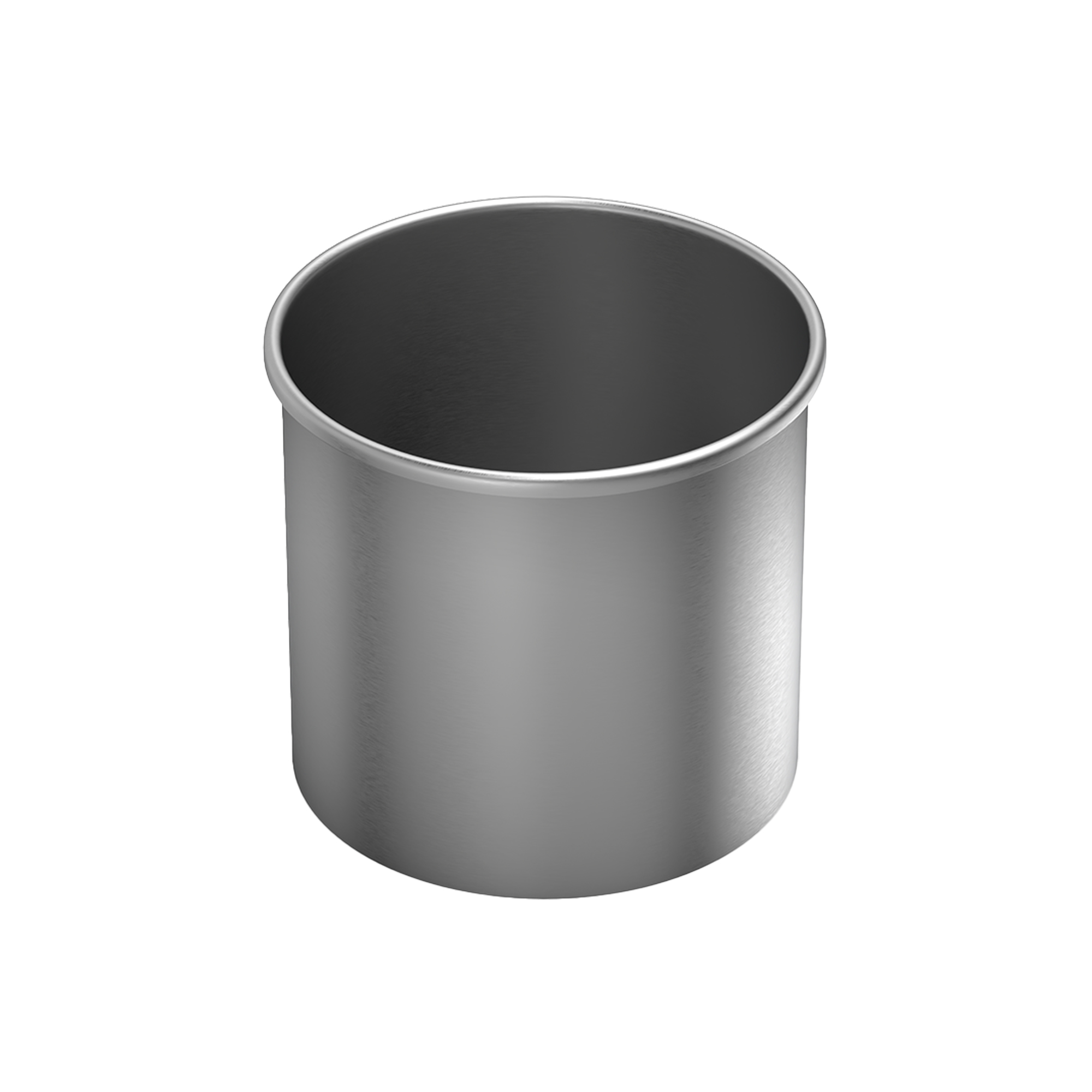 Stainless Steel Round Countertop Waste Bin for Washroom