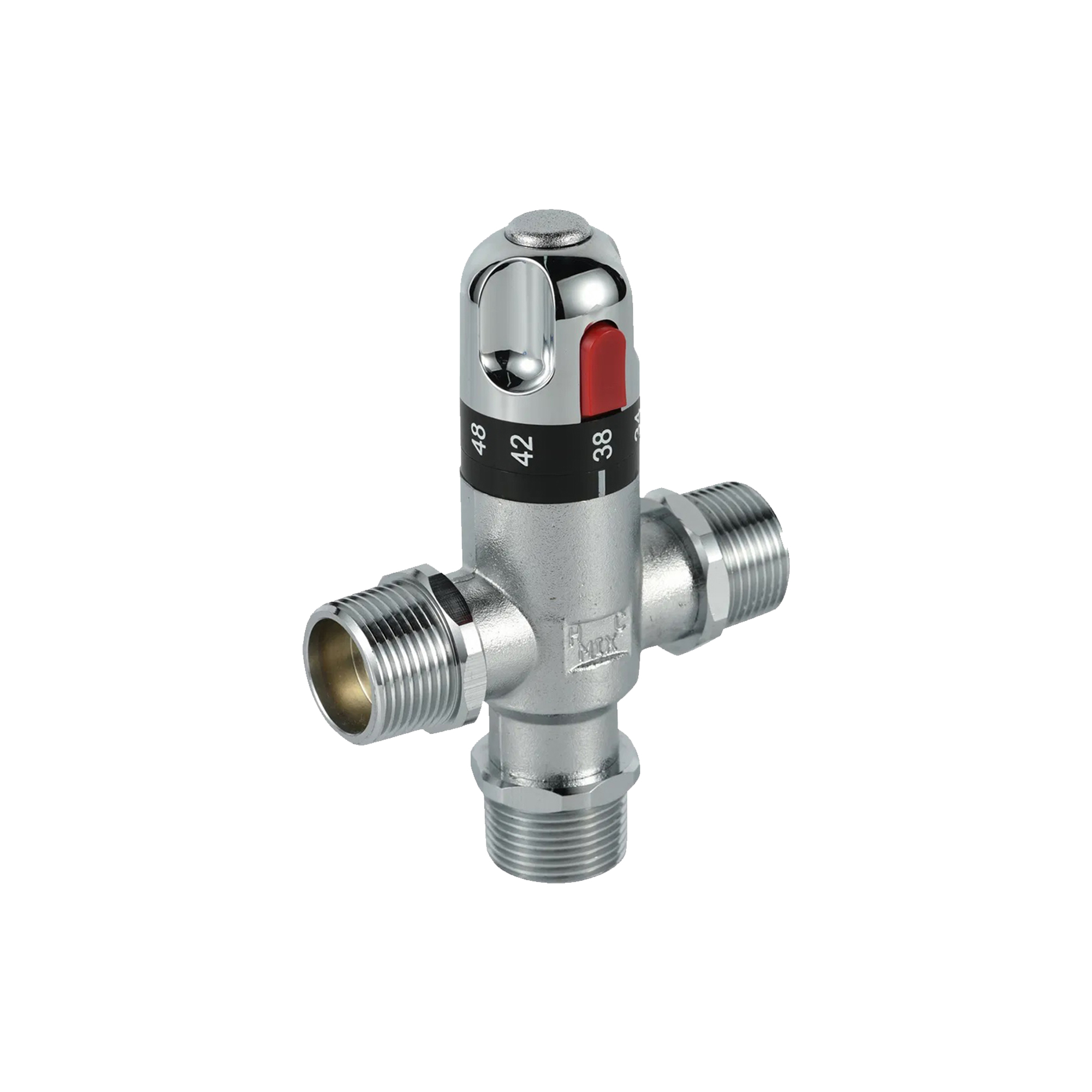 Chrome-Plated Thermostatic Mixing Valve