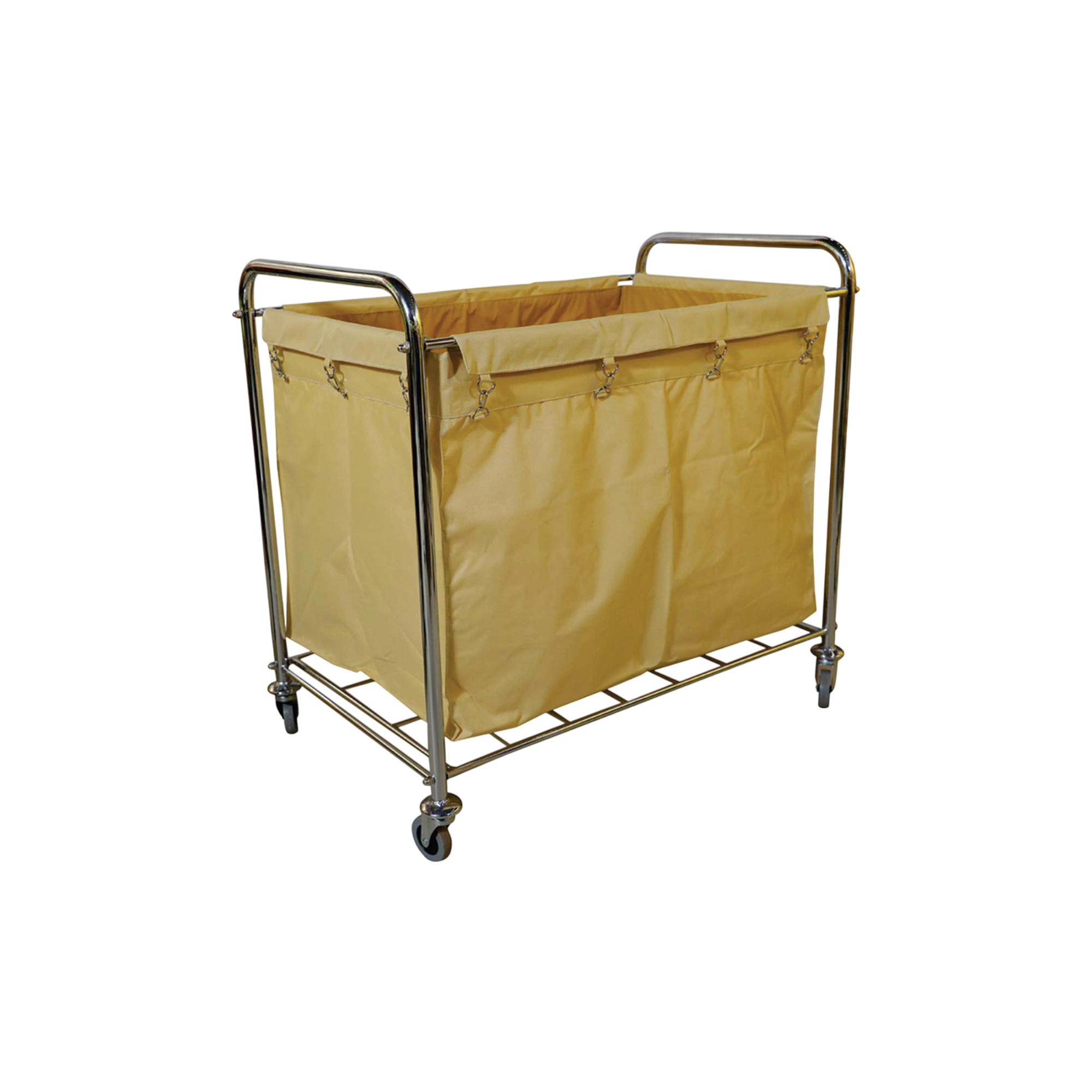 Stainless-Steel Laundry-Linen Cart
