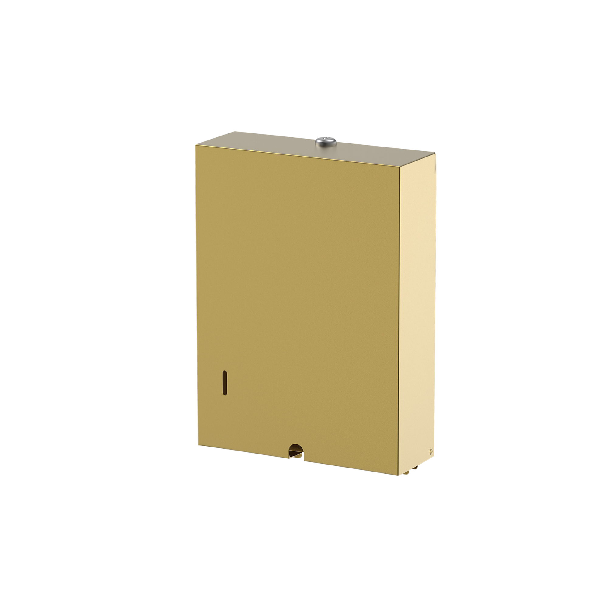 Gold PVD-Coated Paper Dispenser