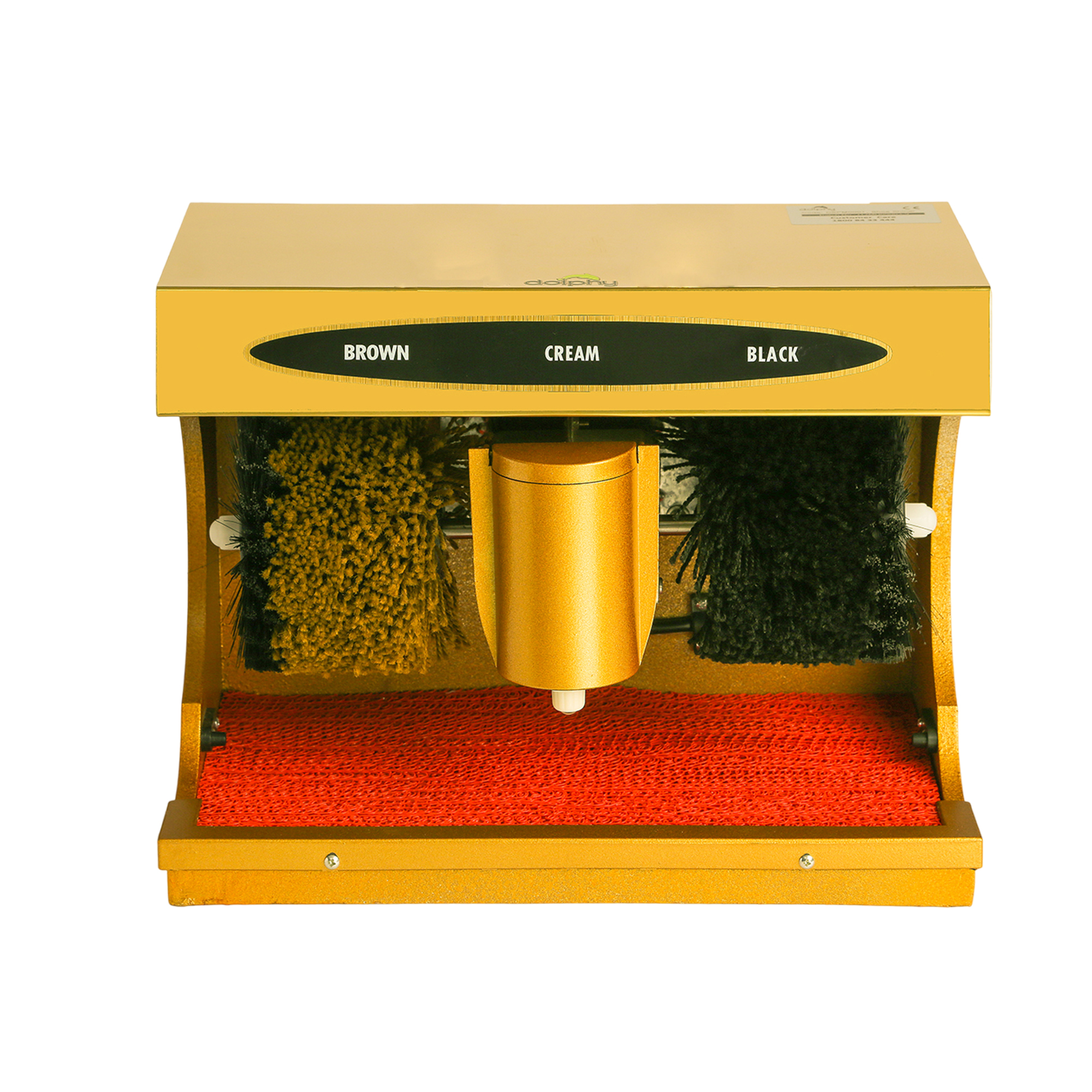 Fully Automatic Black-and-Brown Shoe-Polish Machine