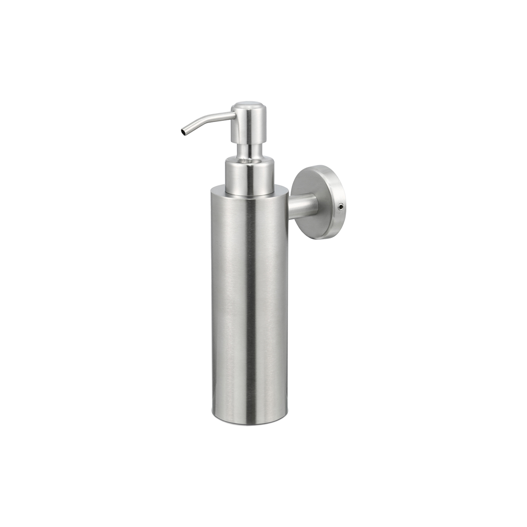 Stainless Steel Wall-Mounted Soap Dispenser