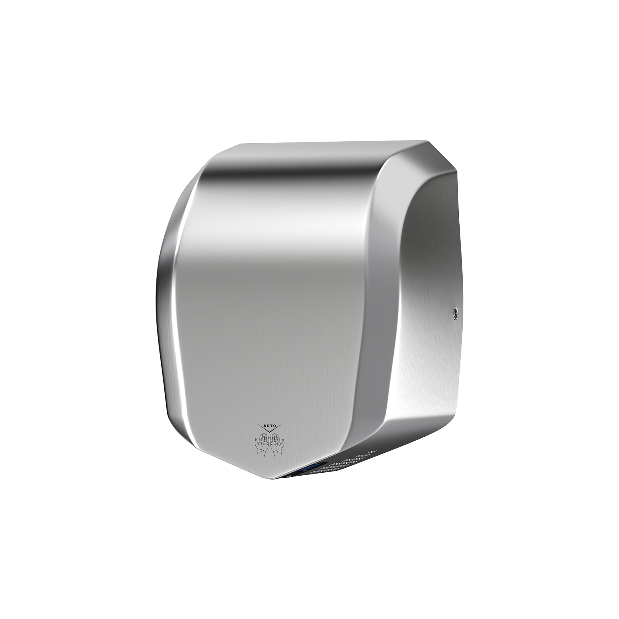 Wall-Mount 800W Stainless Steel High-Speed Hand Dryer