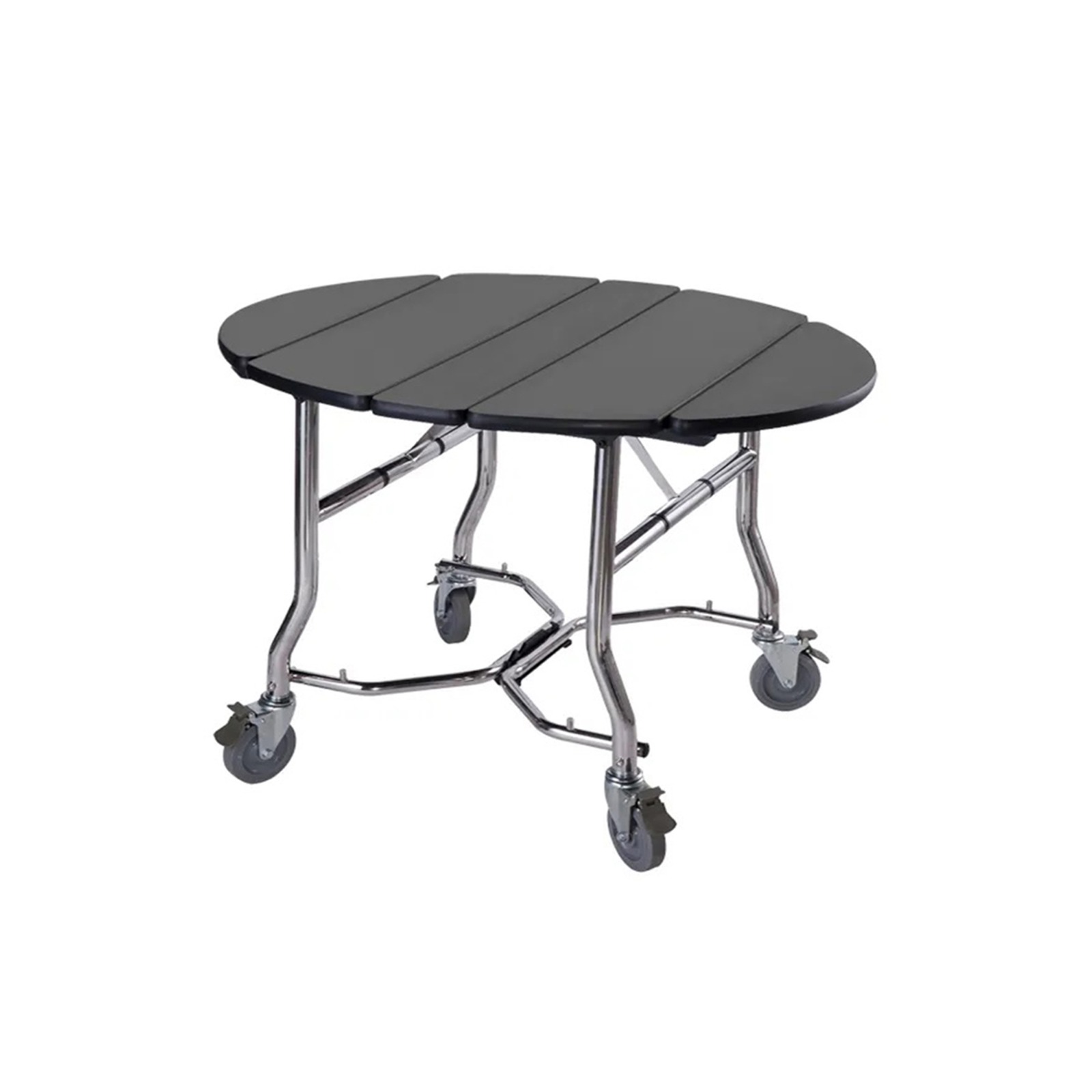 Foldable Meal-Delivery Trolley