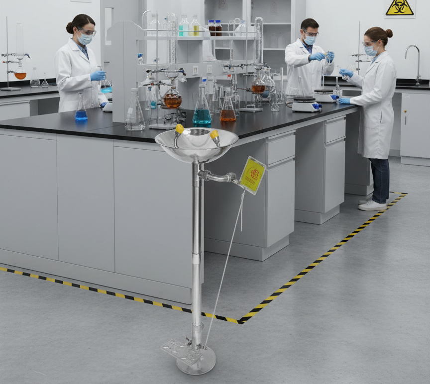 Why Every Laboratory Needs an Eye Wash Station