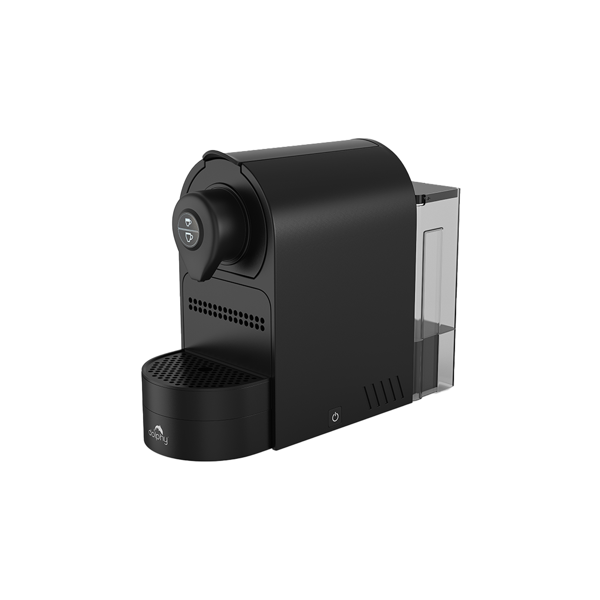 Black Automatic 1400W Coffee Machine with Nespresso Capsule