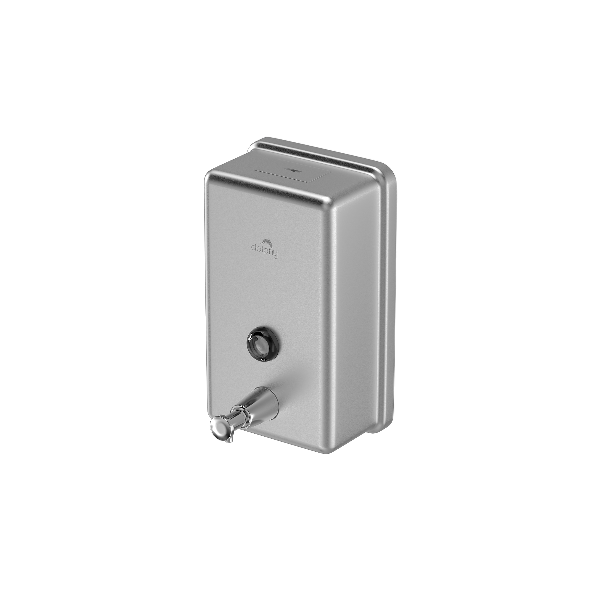 Silver Rectangle Soap Dispenser 1100ml