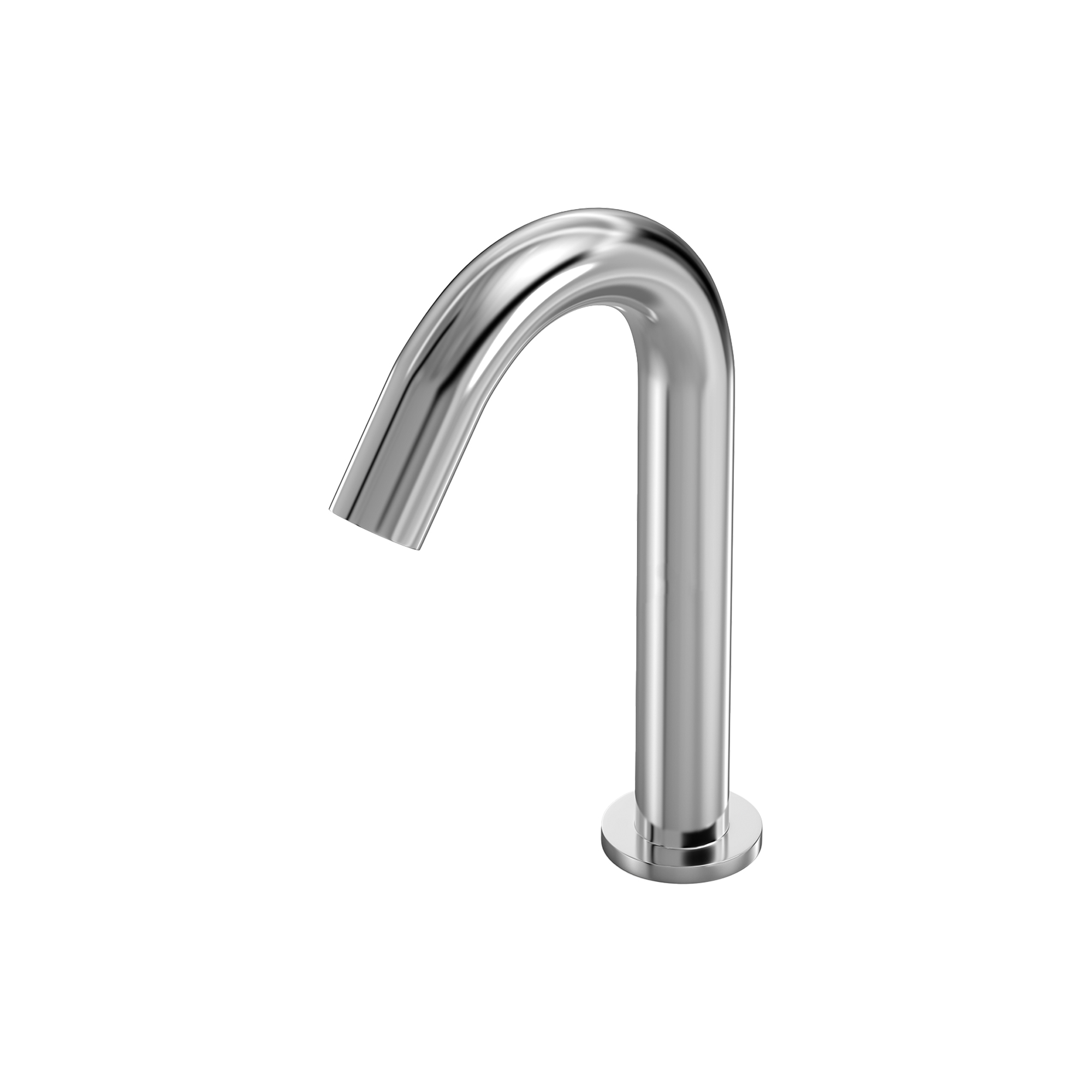 Silver Touchless Sensor Tap with Silent Consumption