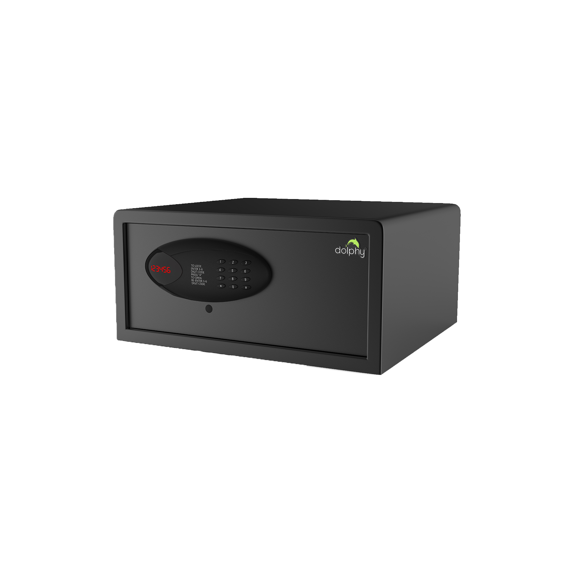 Black Electric Safe with Digital Security