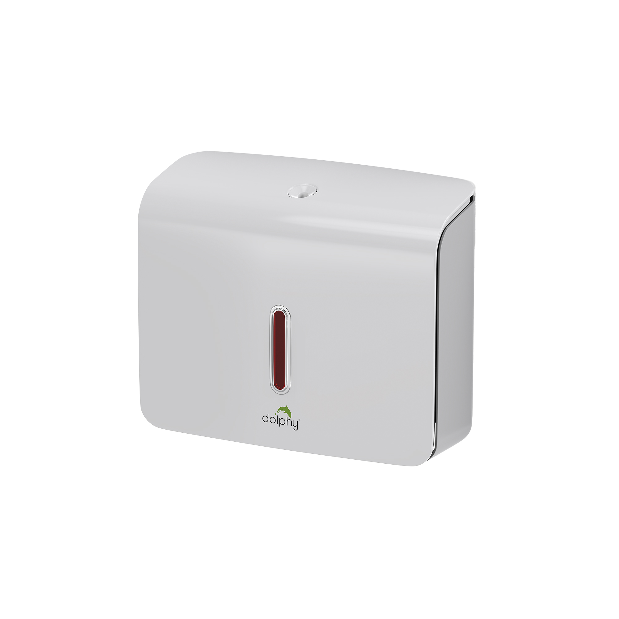 White Multifold Mini Paper Dispenser ABS