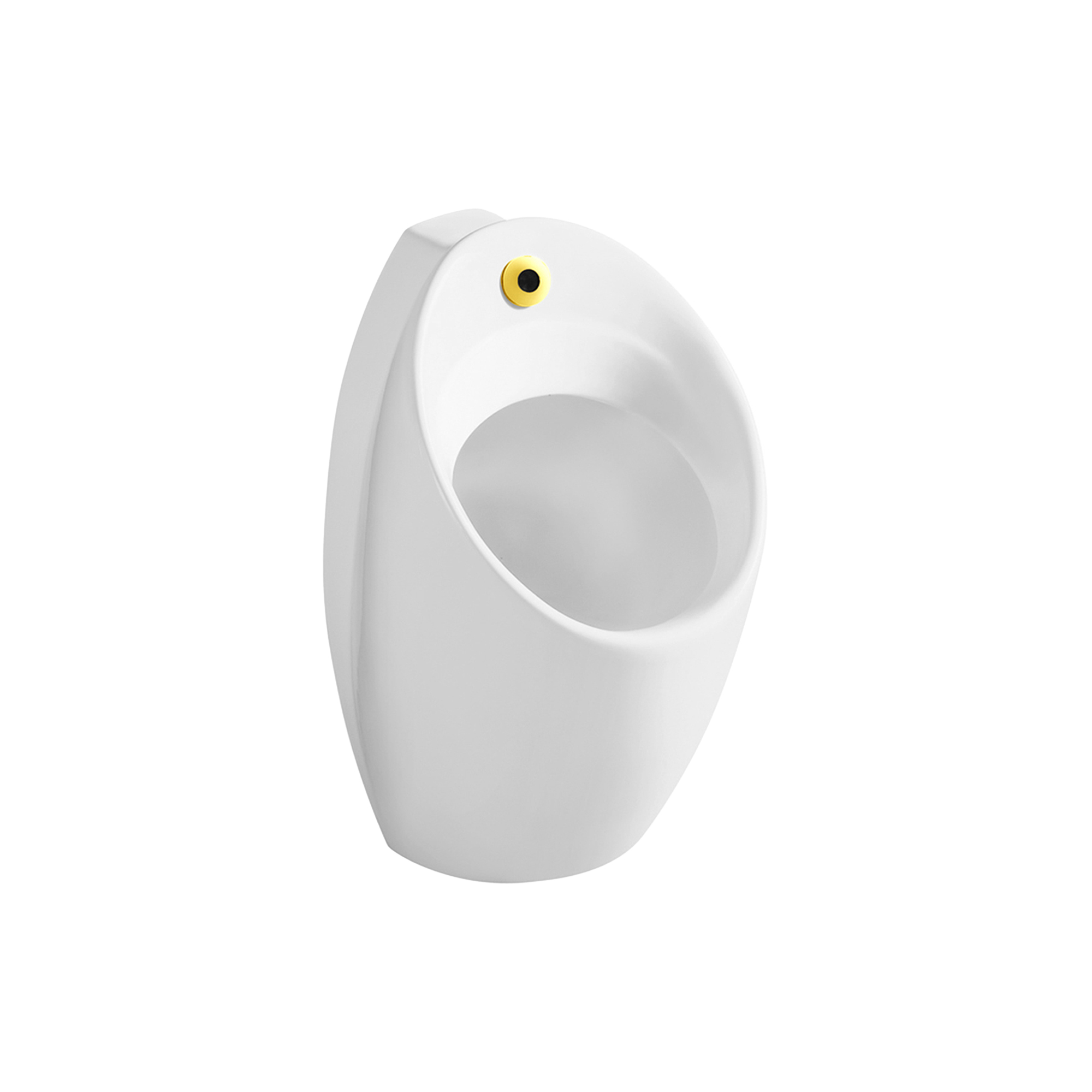 Wall-Mounted Urinal Flusher with Concealed Sensor (Gold Sensor)
