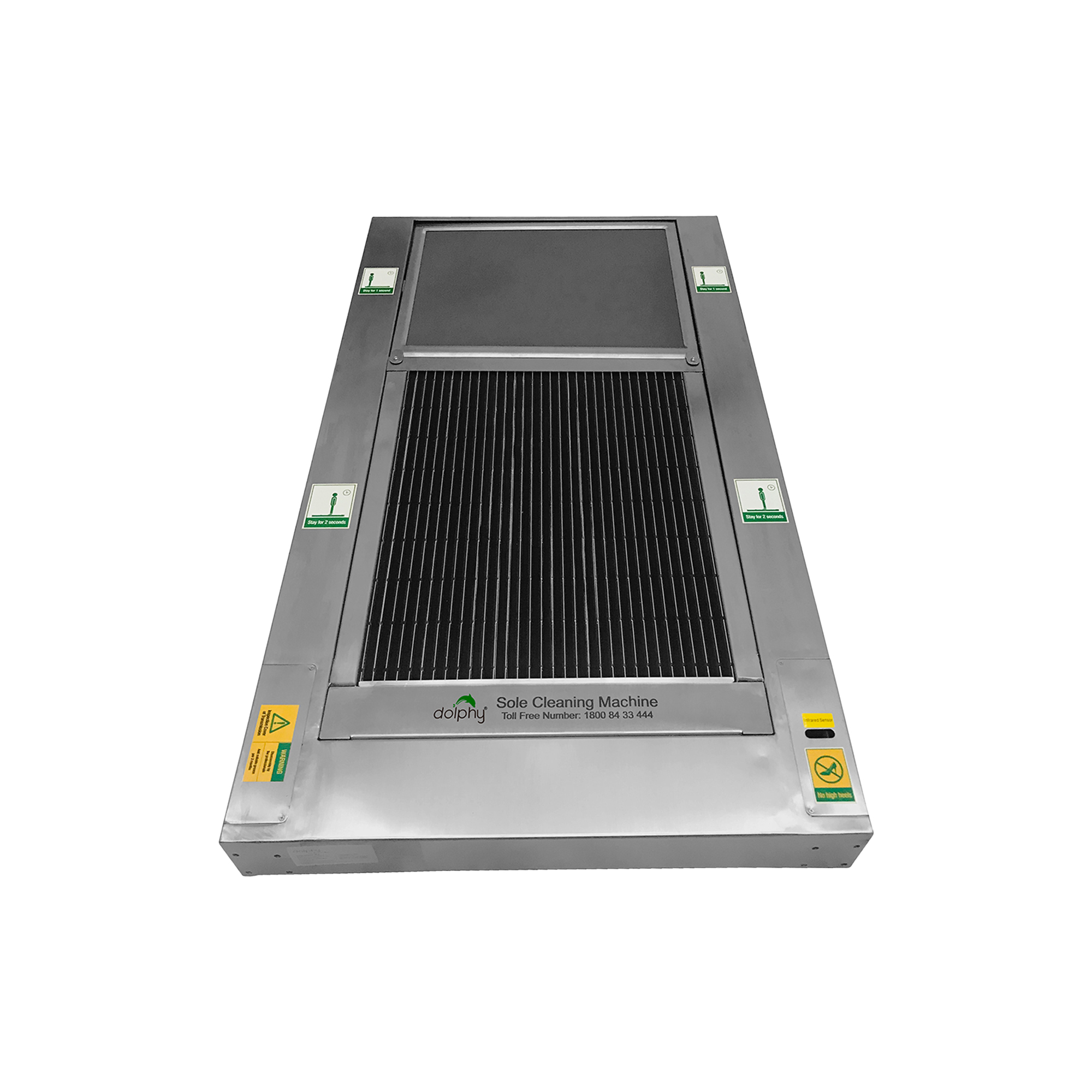 Electrical Sole-Cleaning Machine with Drain