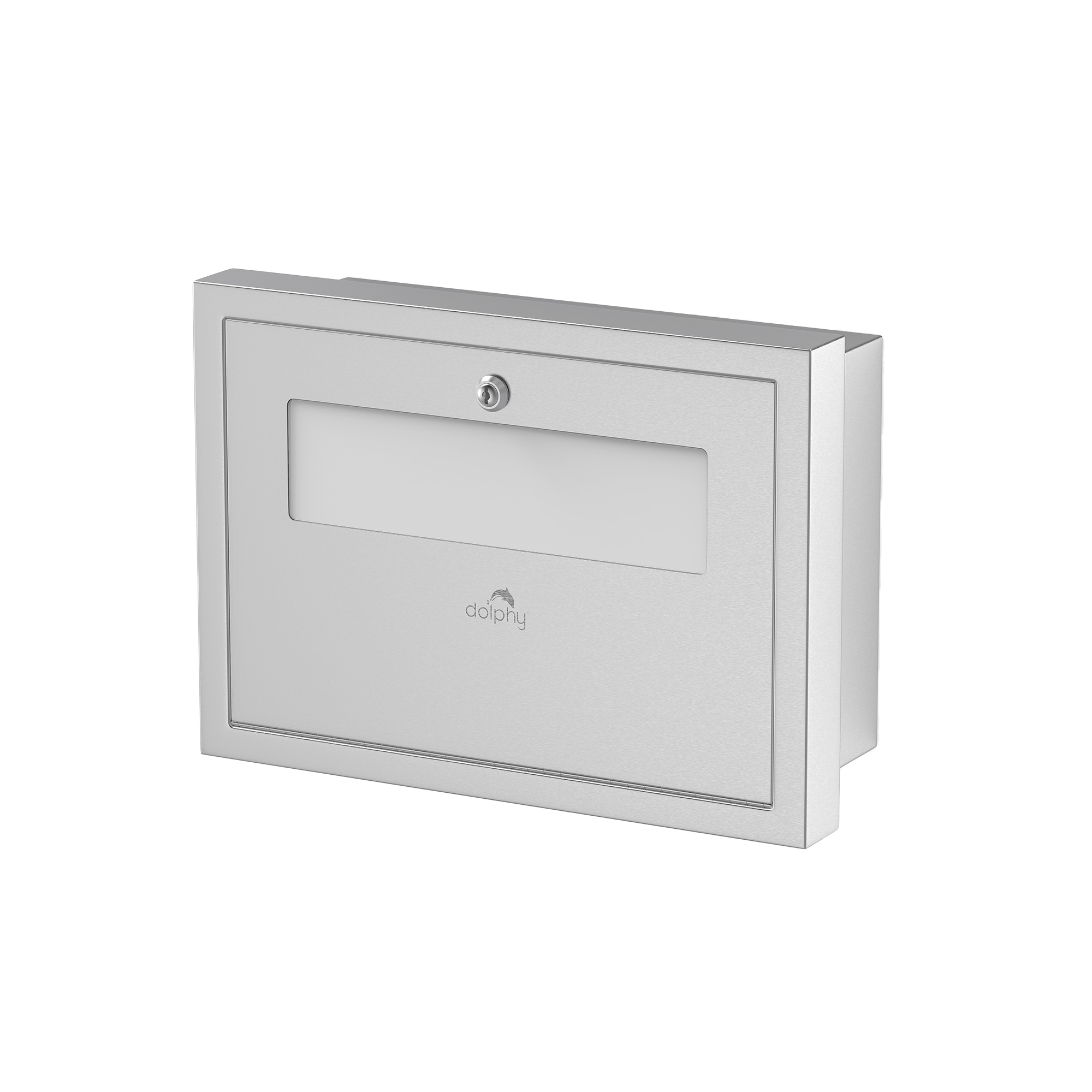 Stainless Steel Recessed Toilet Cover Dispenser