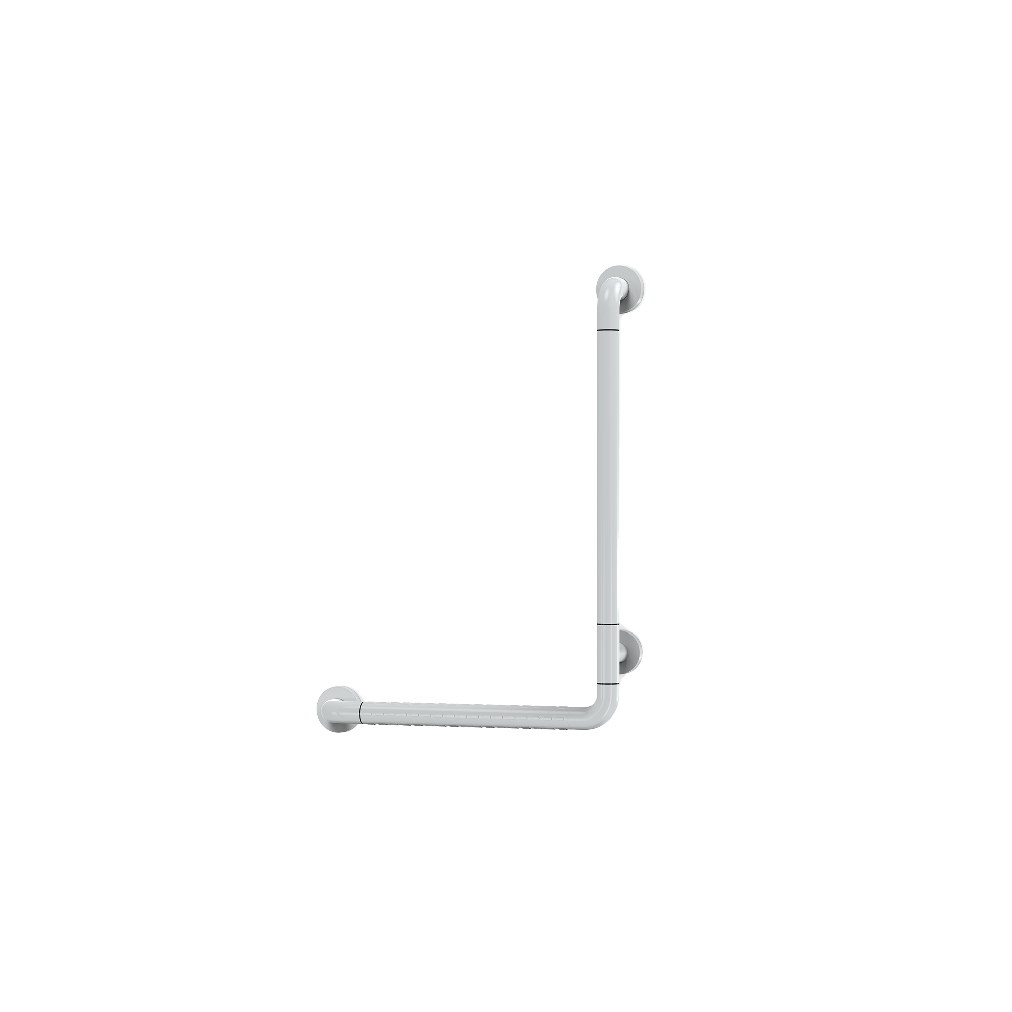 Stainless Steel White Handicap Grab Bar with 5mm