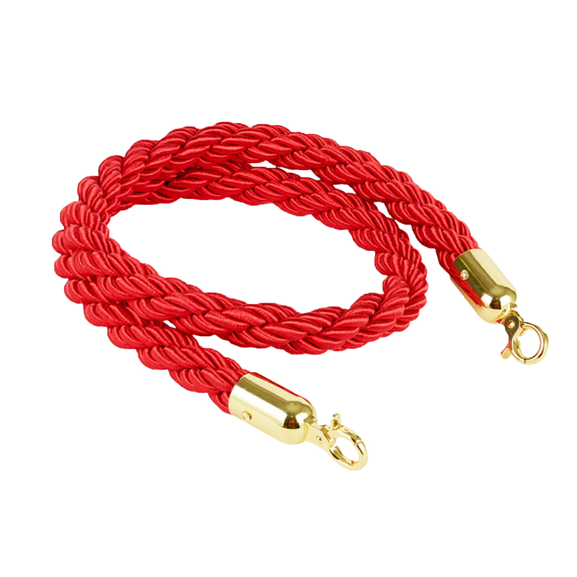Red Nylon Twisted Queue Manager Rope