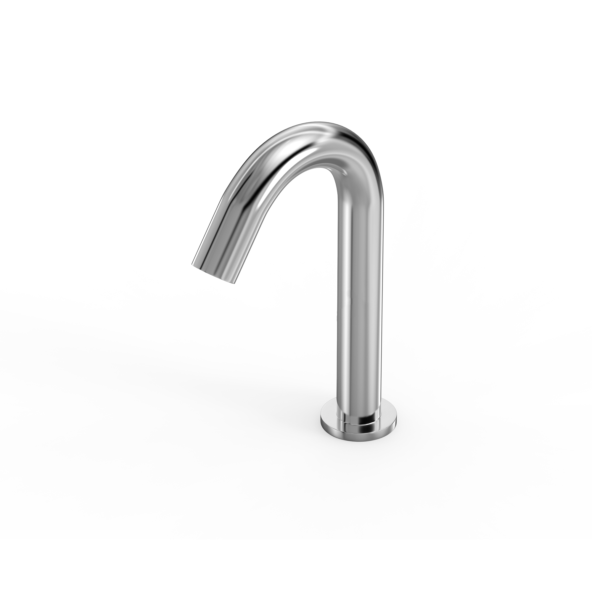 Silver Touchless Sensor Tap with Silent Consumption