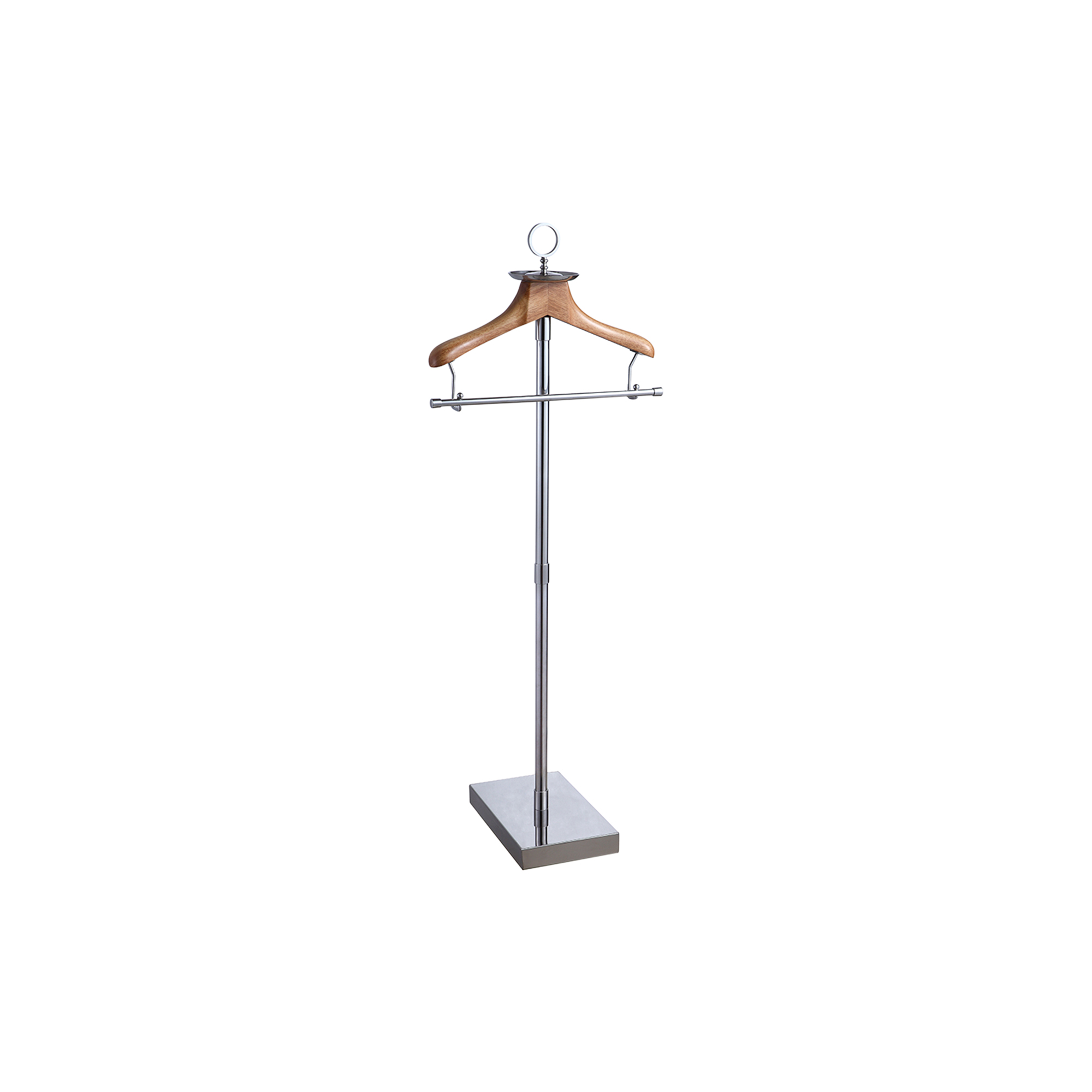 Silver Stainless-Steel Coat Hanger