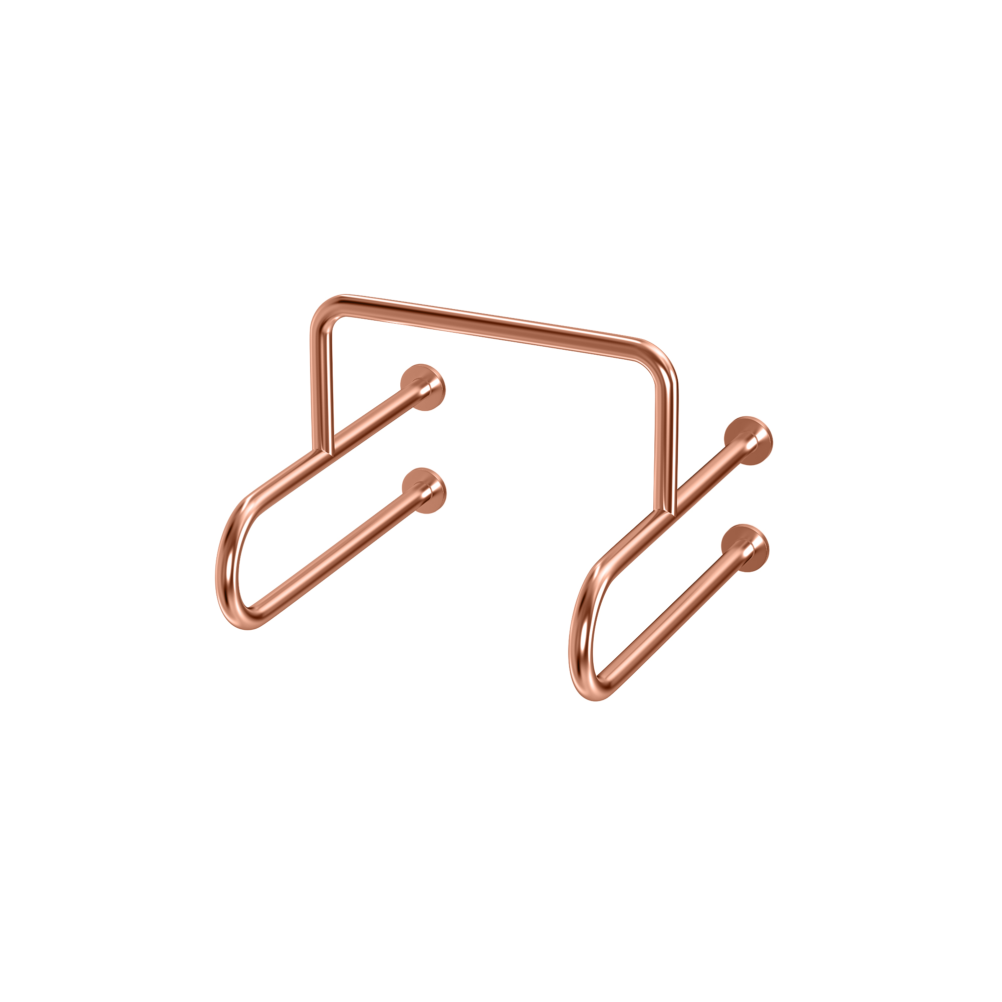 304 Stainless Steel Urinal Safety Grab Bar with Matt Finish