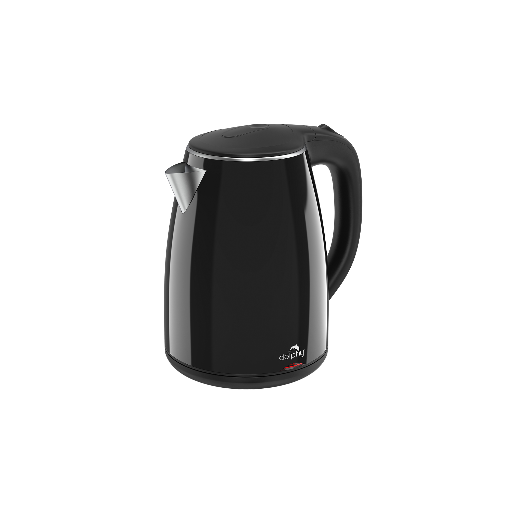 1.2L Black 1800W Electric Kettle for Hot Water