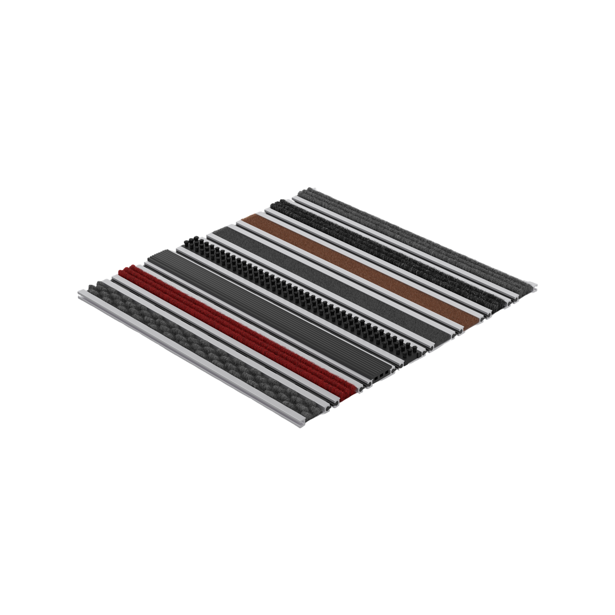 Dolphy Interconnected Rolling Aluminium Matting