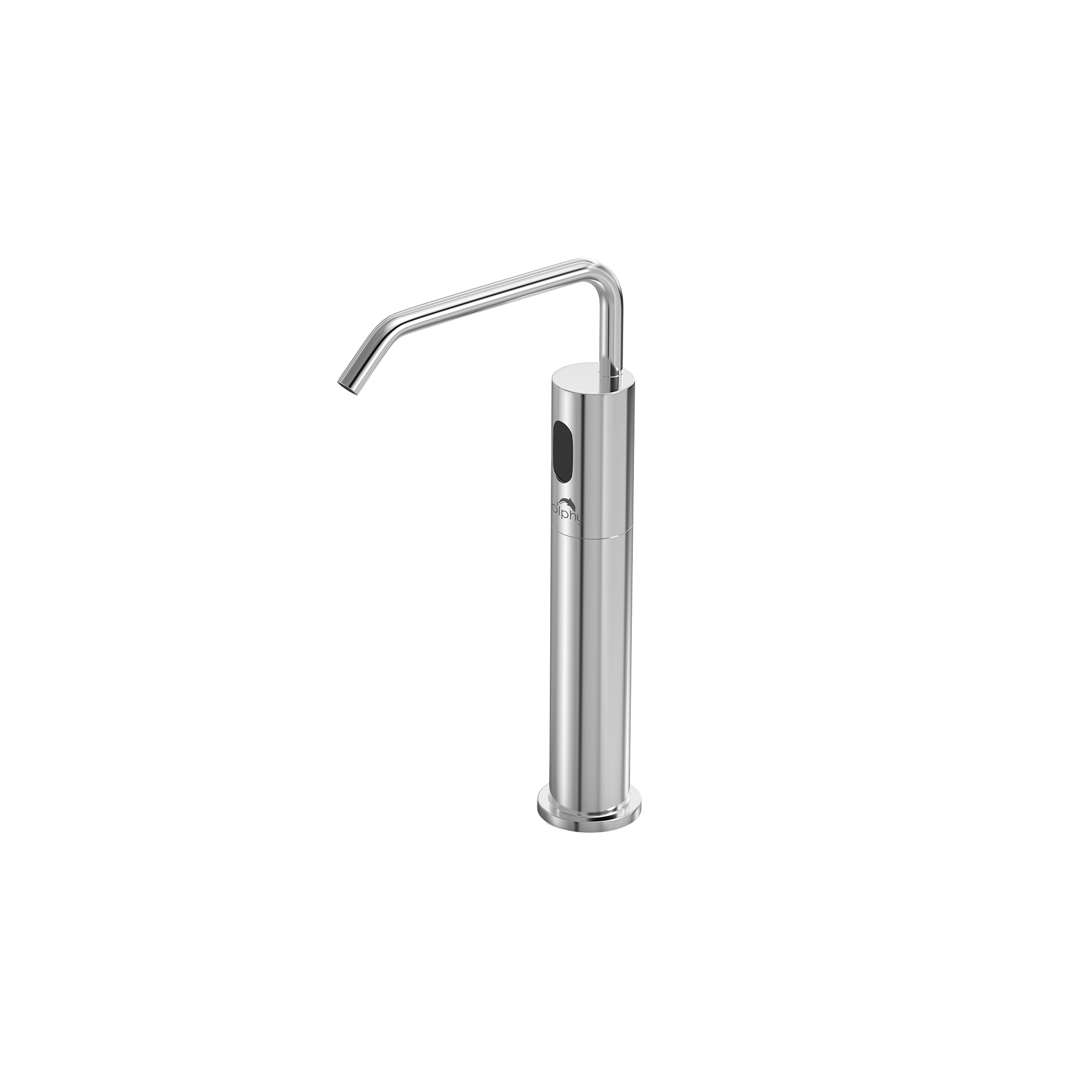 Deck-Mounted 1000ml Silver Automatic Soap Dispenser