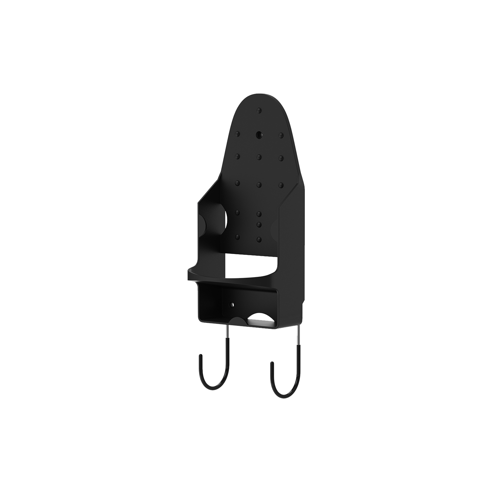 Black Anti-Flame Iron Holder with Hanger