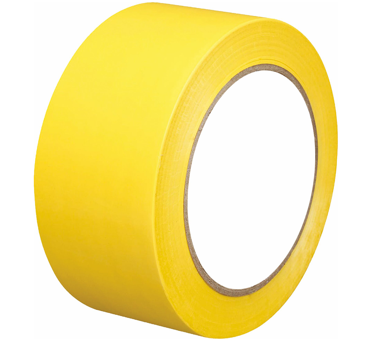 Yellow waterproof floor marking tape with 2 inch size