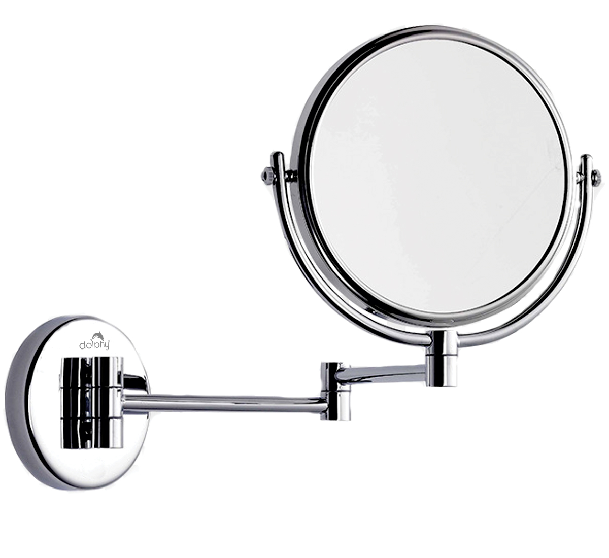 Silver 3X Magnification Mirror
