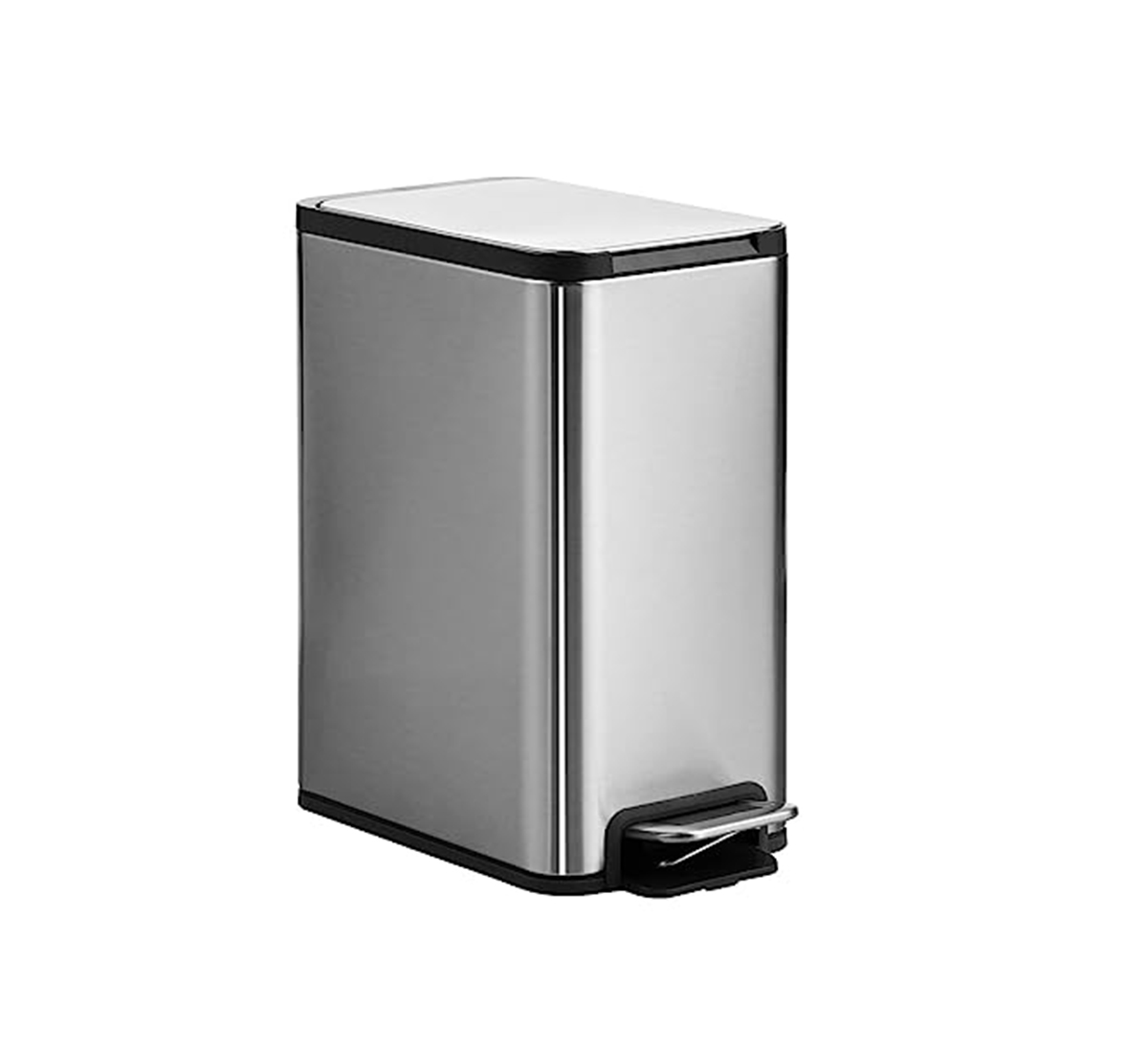 5L Stainless steel Indoor Trash Can With Foot Pedal