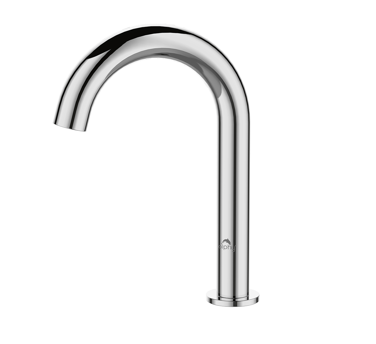 Silver touchless sensor tap with Silent Consumption