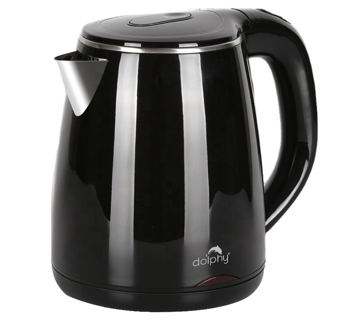 1.2L Black 1800W Electric Kettle For Hot Water
