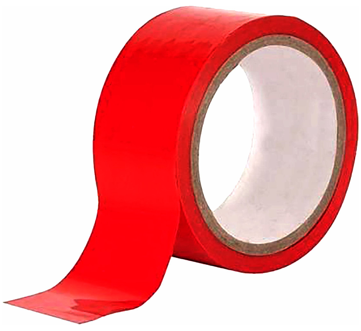Red floor marking tape for safety