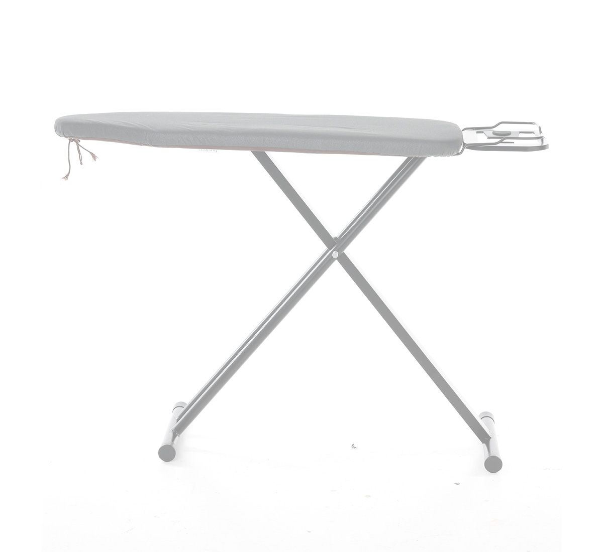 Silver Folding Adjustable Iron Board With Press Holder