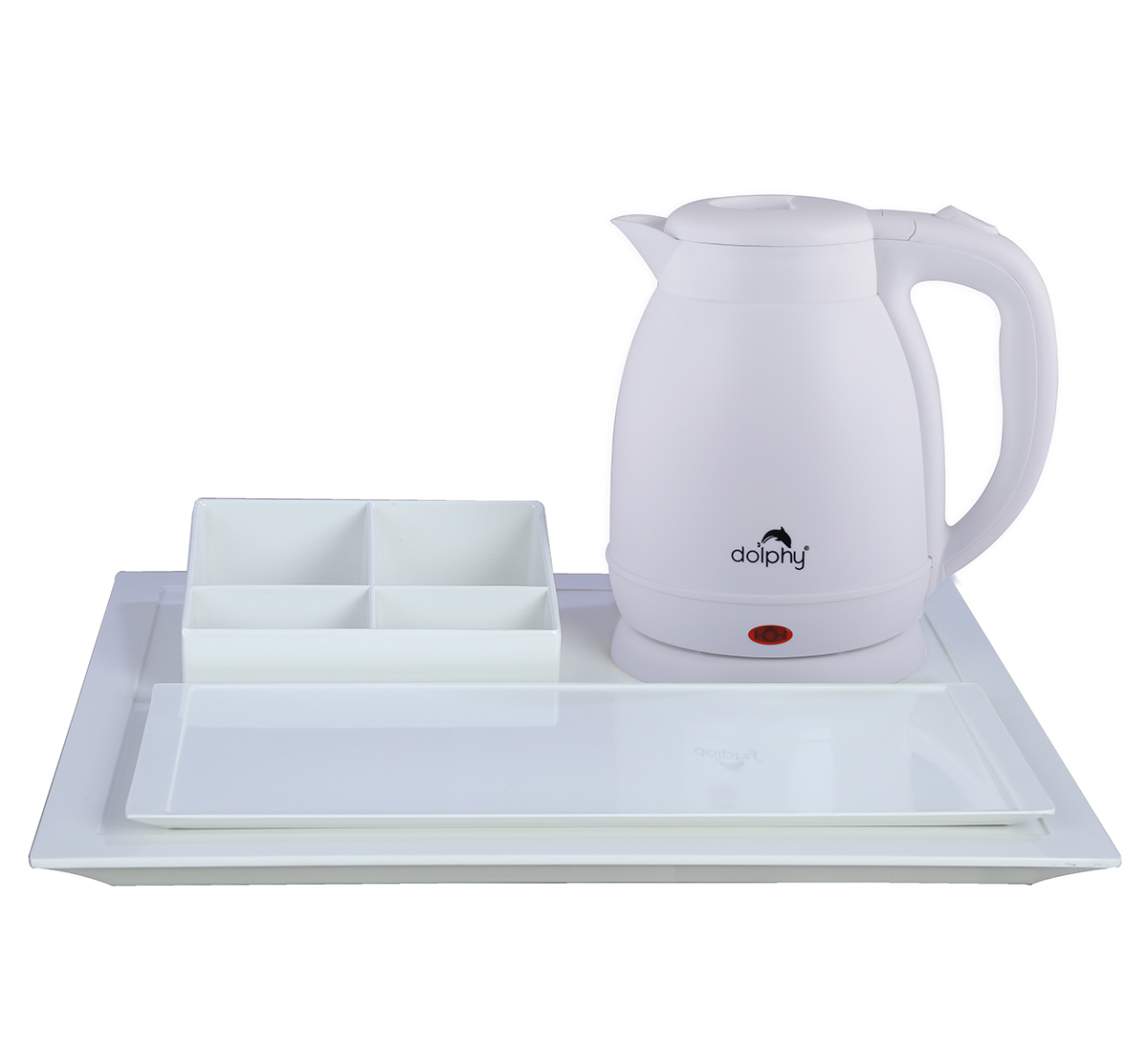 white electric kettle Set 1.2L capacity
